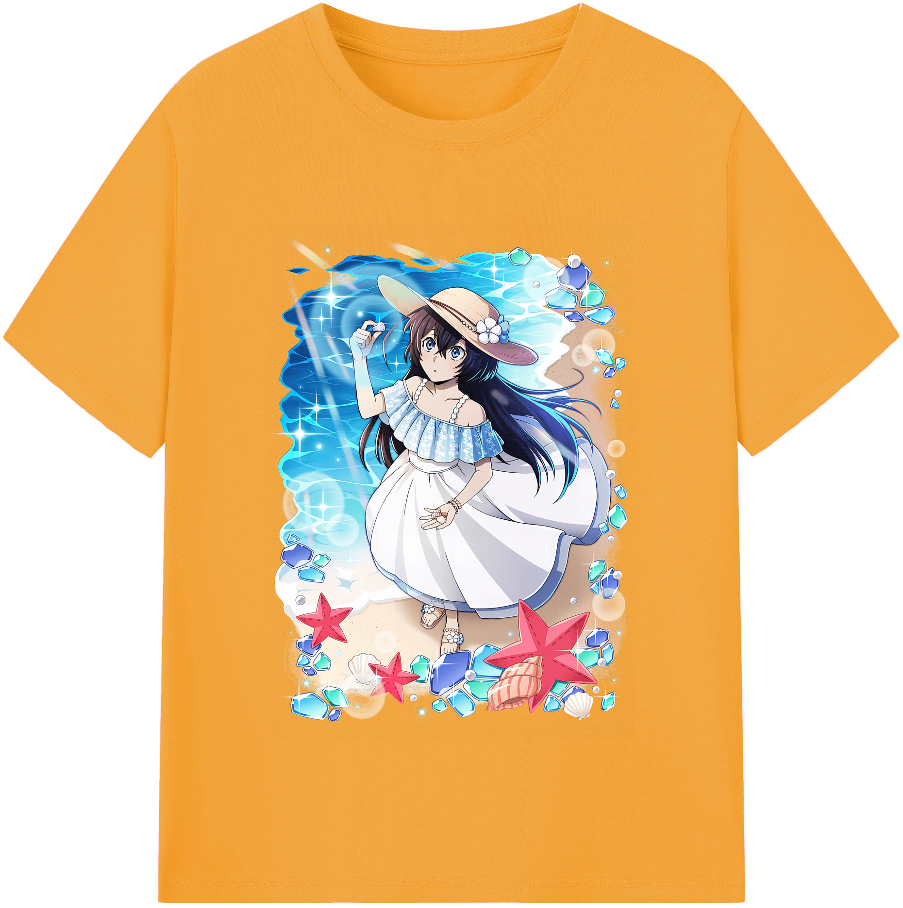 （画像用） 文豪ストレイドッグス Bungo Stray Dogs 綿100％半袖Tシャツ（フロントプリント）