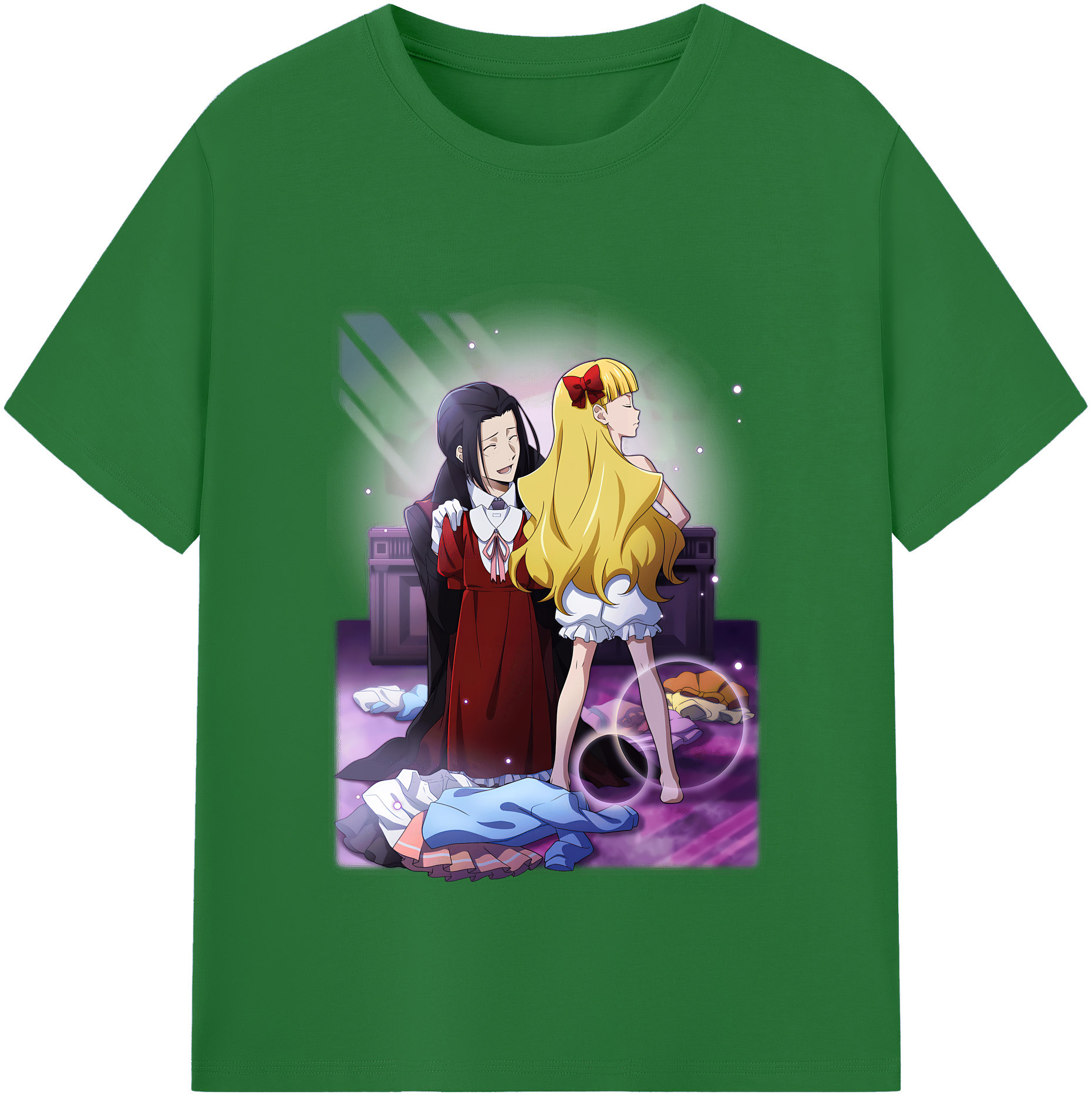 （画像用） 文豪ストレイドッグス Bungo Stray Dogs 綿100％半袖Tシャツ（フロントプリント）