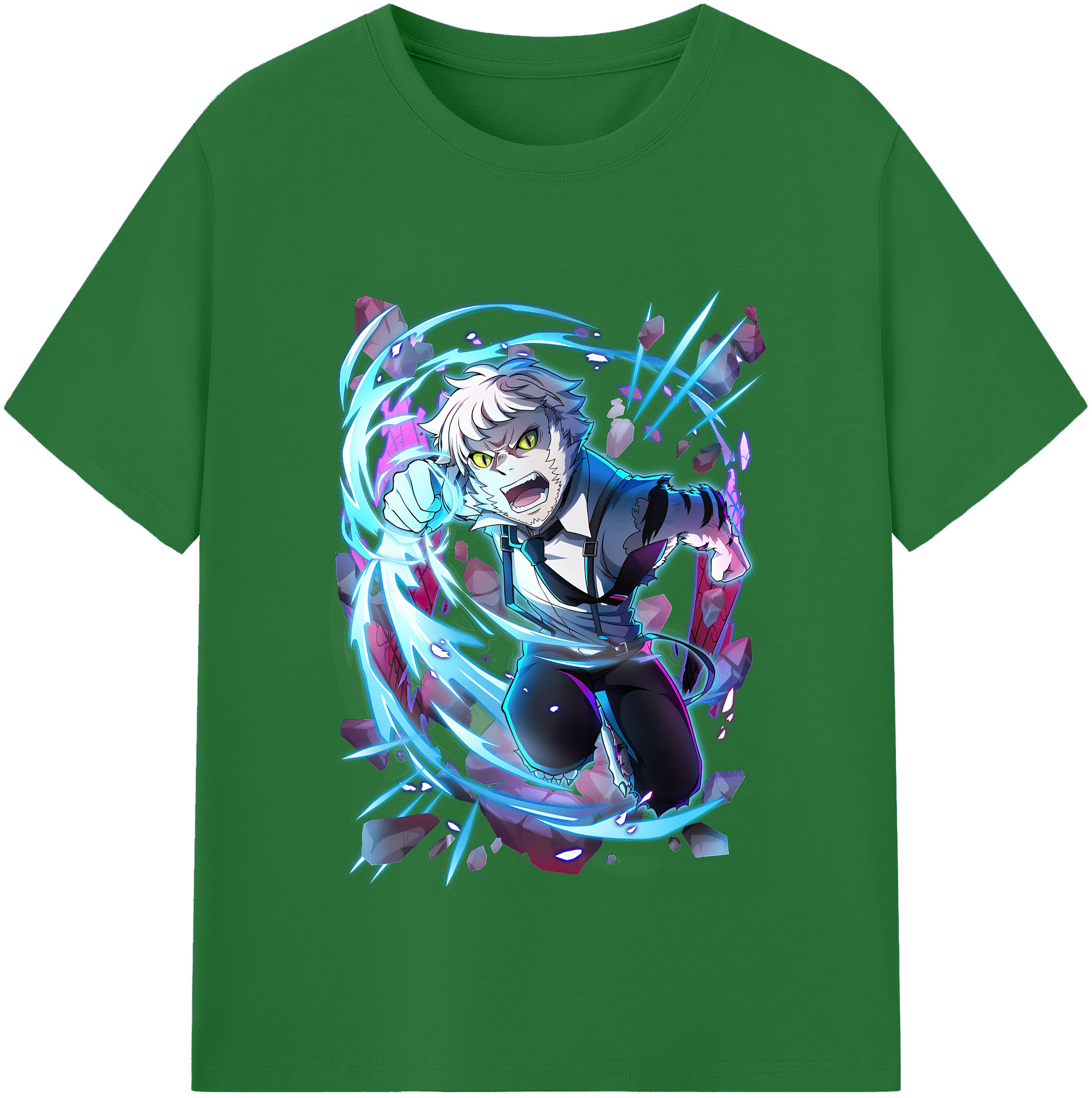（画像用） 文豪ストレイドッグス Bungo Stray Dogs 綿100％半袖Tシャツ（フロントプリント）