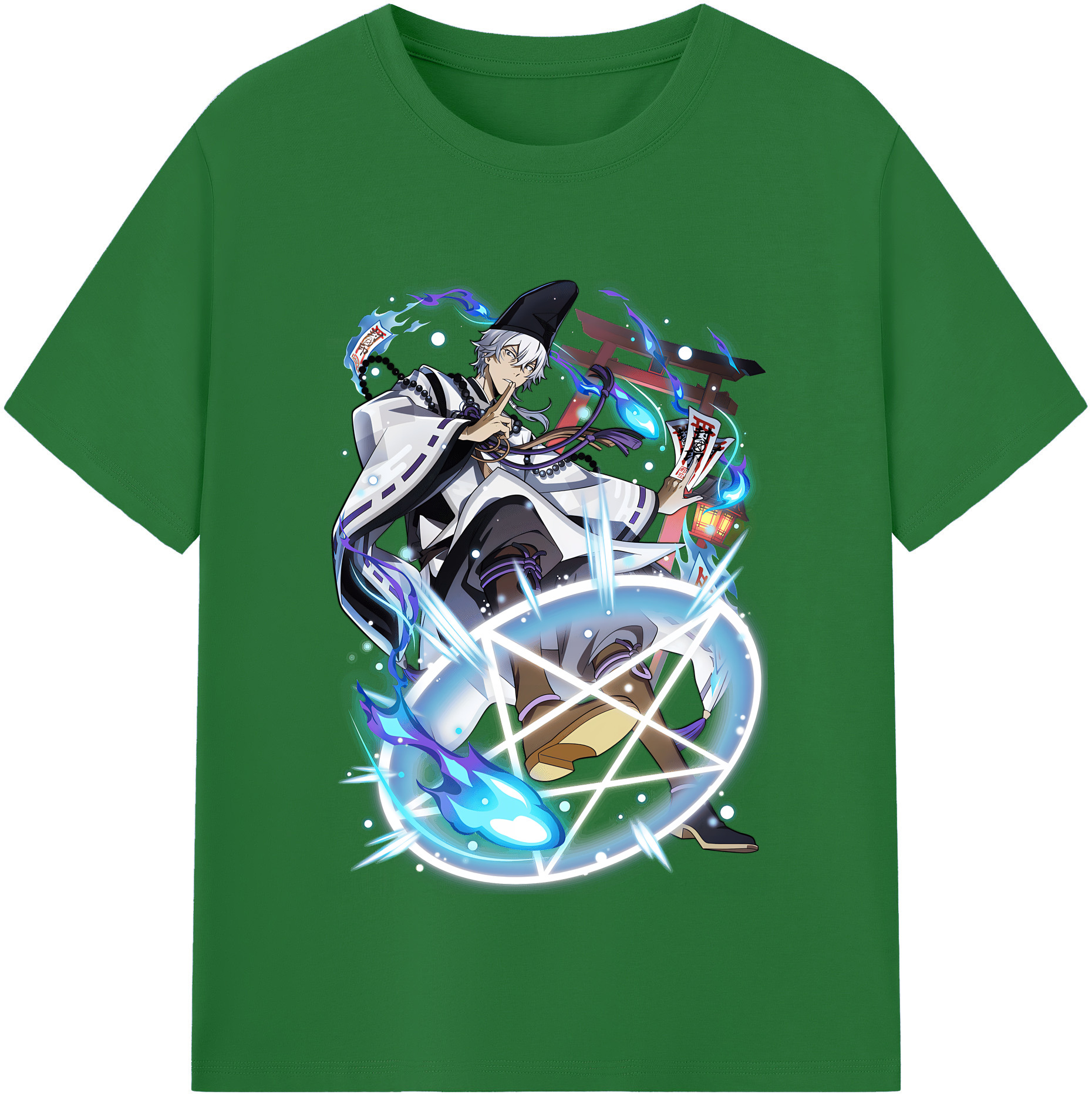 （画像用） 文豪ストレイドッグス Bungo Stray Dogs 綿100％半袖Tシャツ（フロントプリント）
