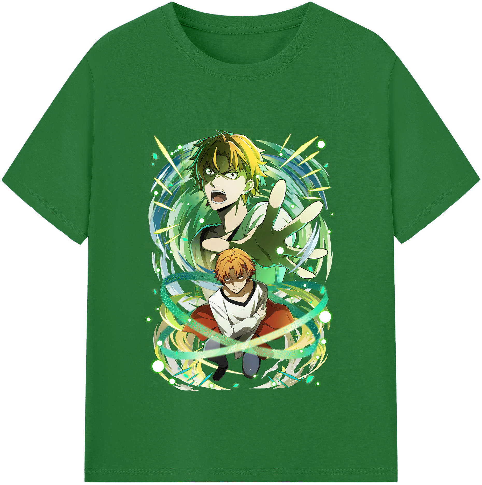 （画像用） 文豪ストレイドッグス Bungo Stray Dogs 綿100％半袖Tシャツ（フロントプリント）