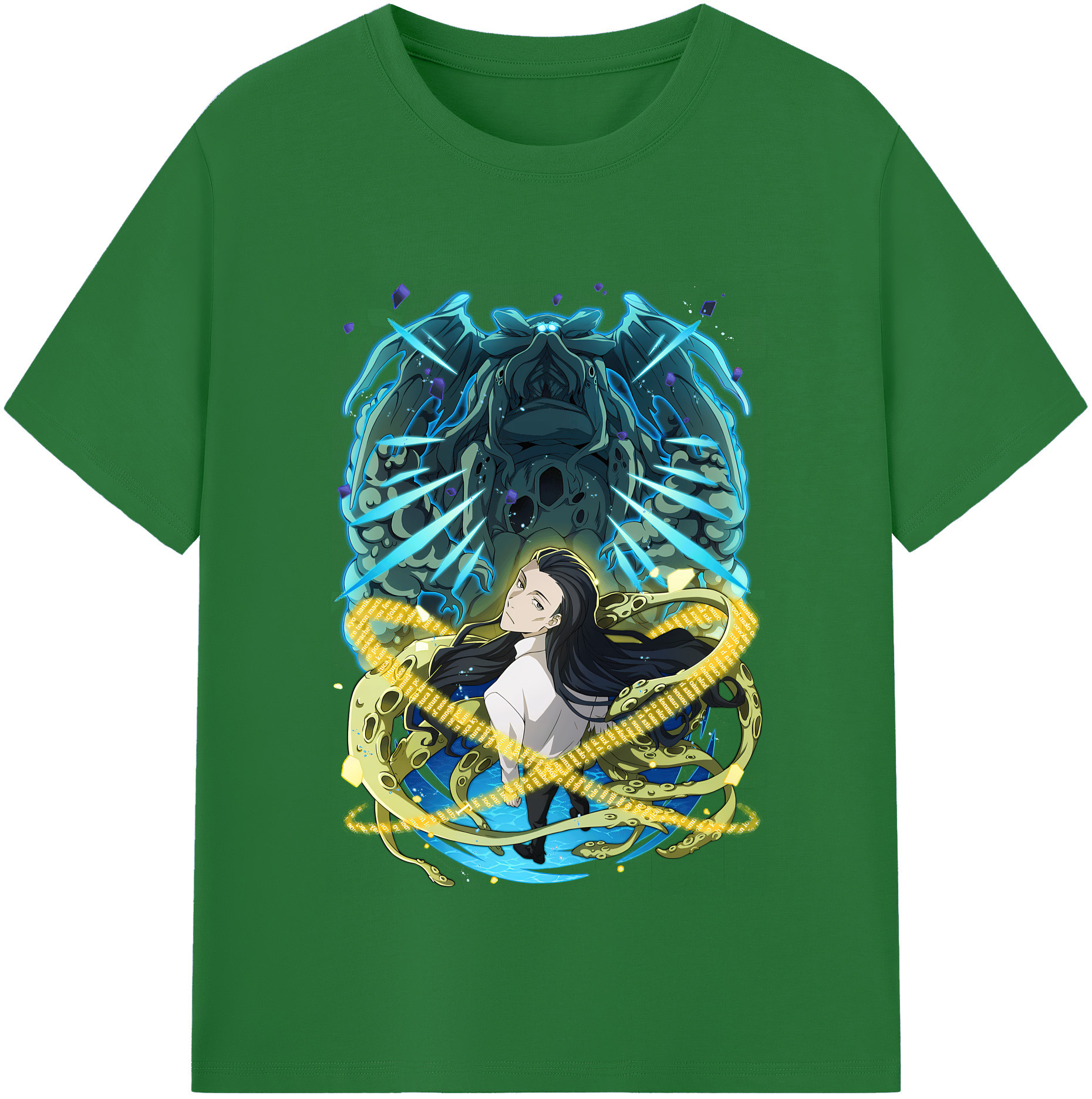 （画像用） 文豪ストレイドッグス Bungo Stray Dogs 綿100％半袖Tシャツ（フロントプリント）
