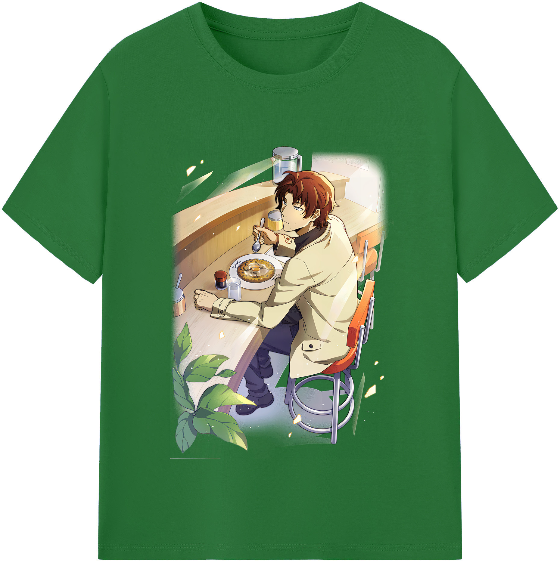 （画像用） 文豪ストレイドッグス Bungo Stray Dogs 綿100％半袖Tシャツ（フロントプリント）