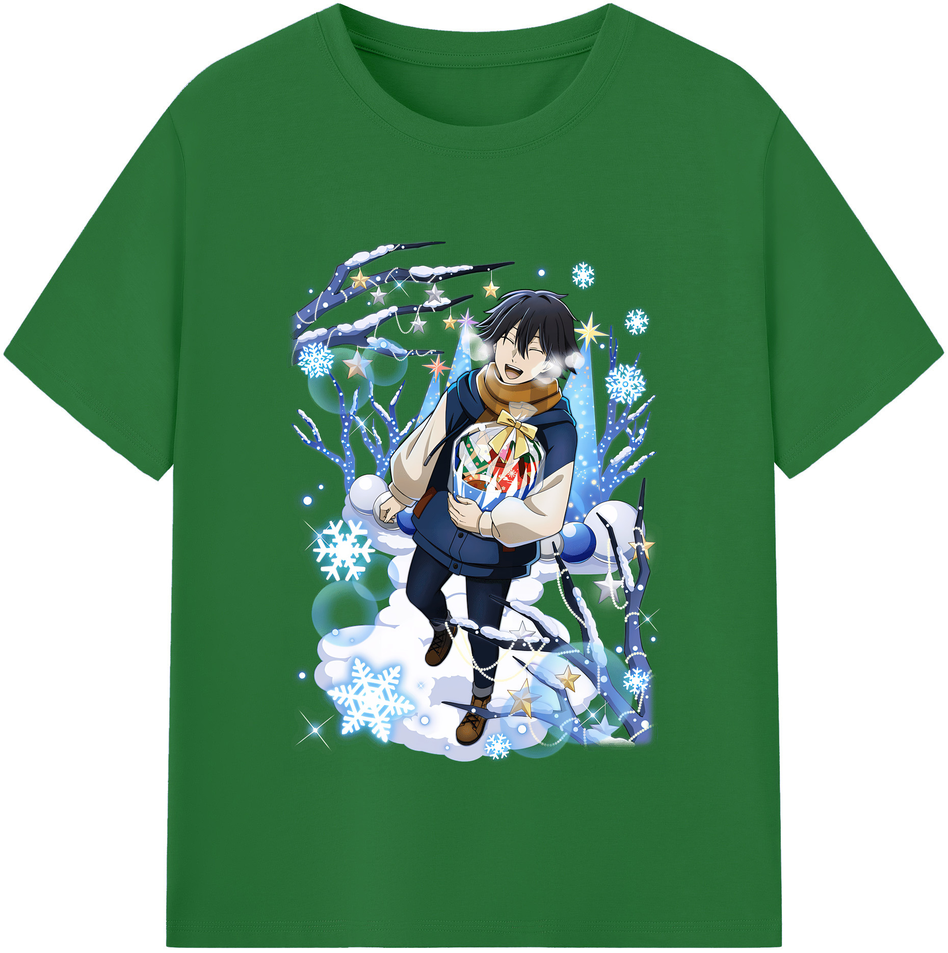 （画像用） 文豪ストレイドッグス Bungo Stray Dogs 綿100％半袖Tシャツ（フロントプリント）