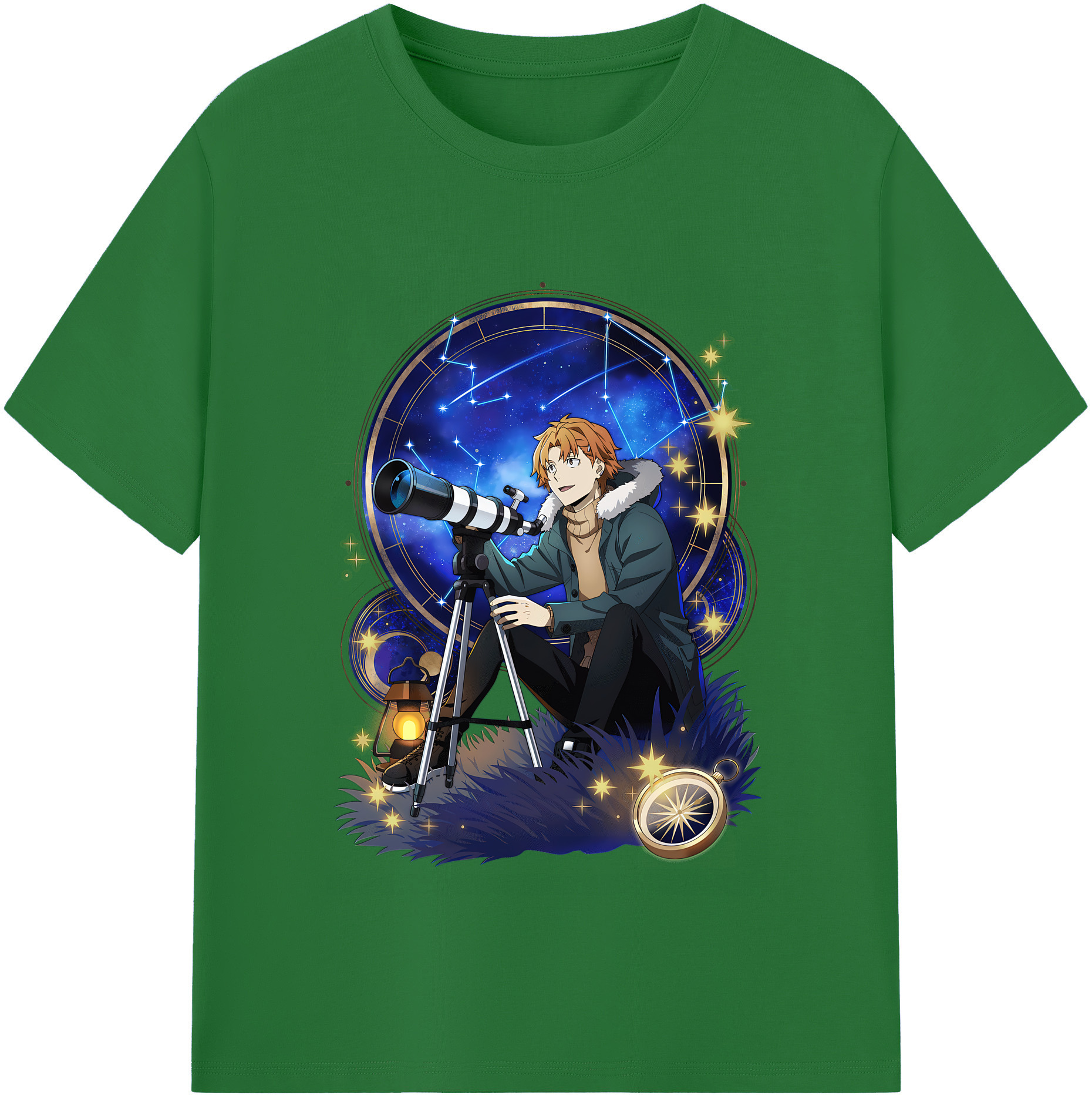 （画像用） 文豪ストレイドッグス Bungo Stray Dogs 綿100％半袖Tシャツ（フロントプリント）