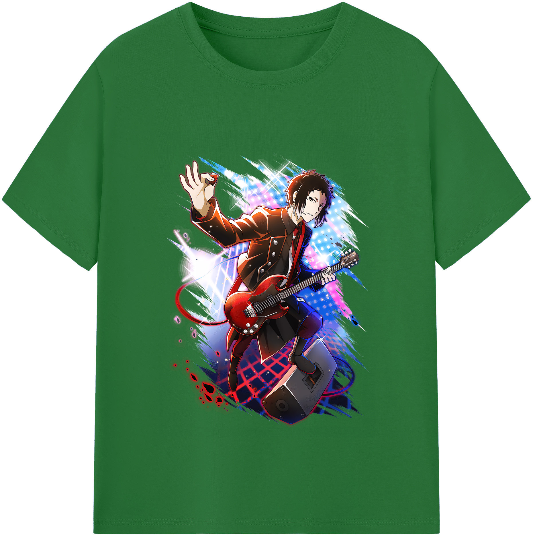 （画像用） 文豪ストレイドッグス Bungo Stray Dogs 綿100％半袖Tシャツ（フロントプリント）