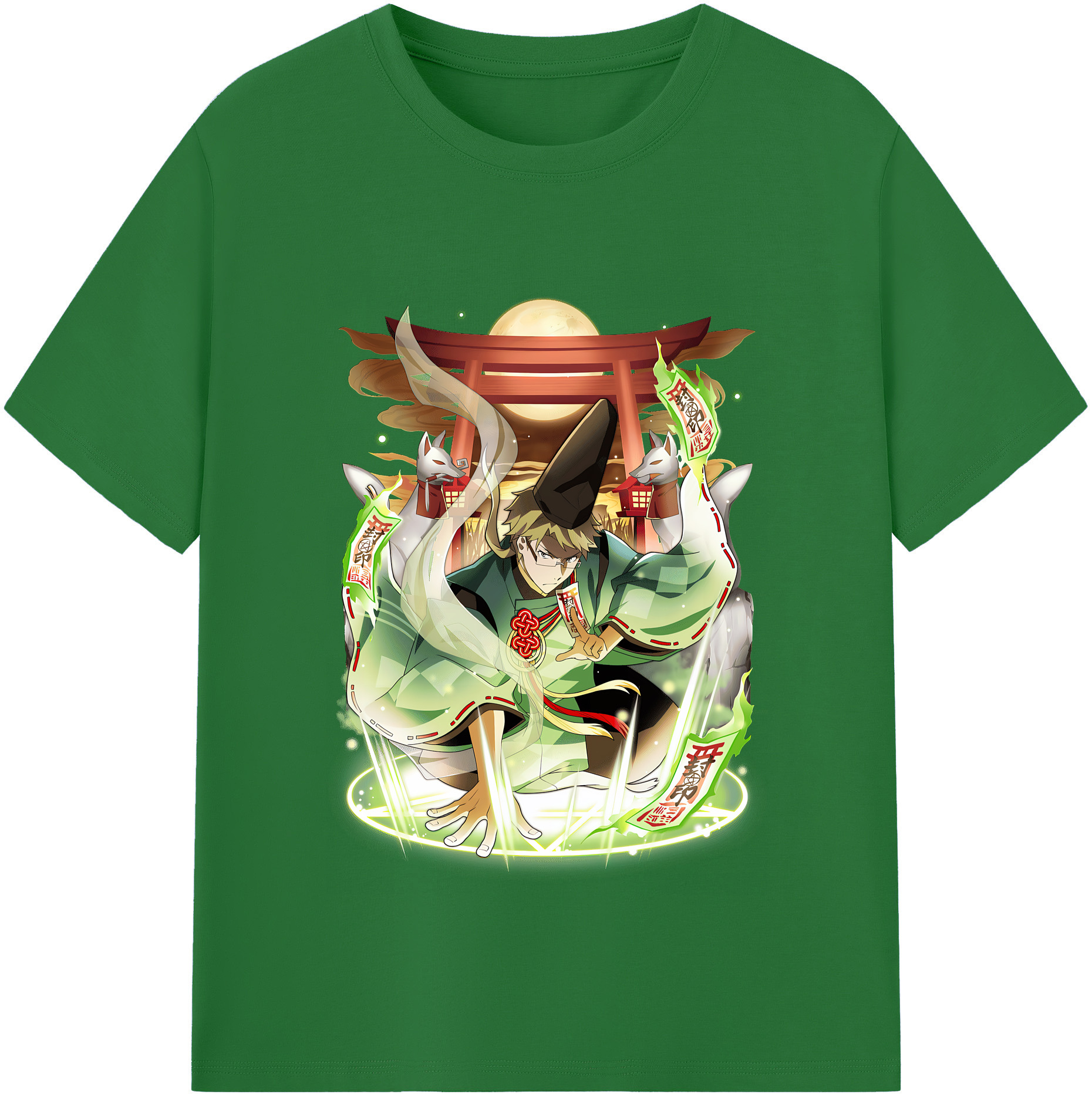 （画像用） 文豪ストレイドッグス Bungo Stray Dogs 綿100％半袖Tシャツ（フロントプリント）