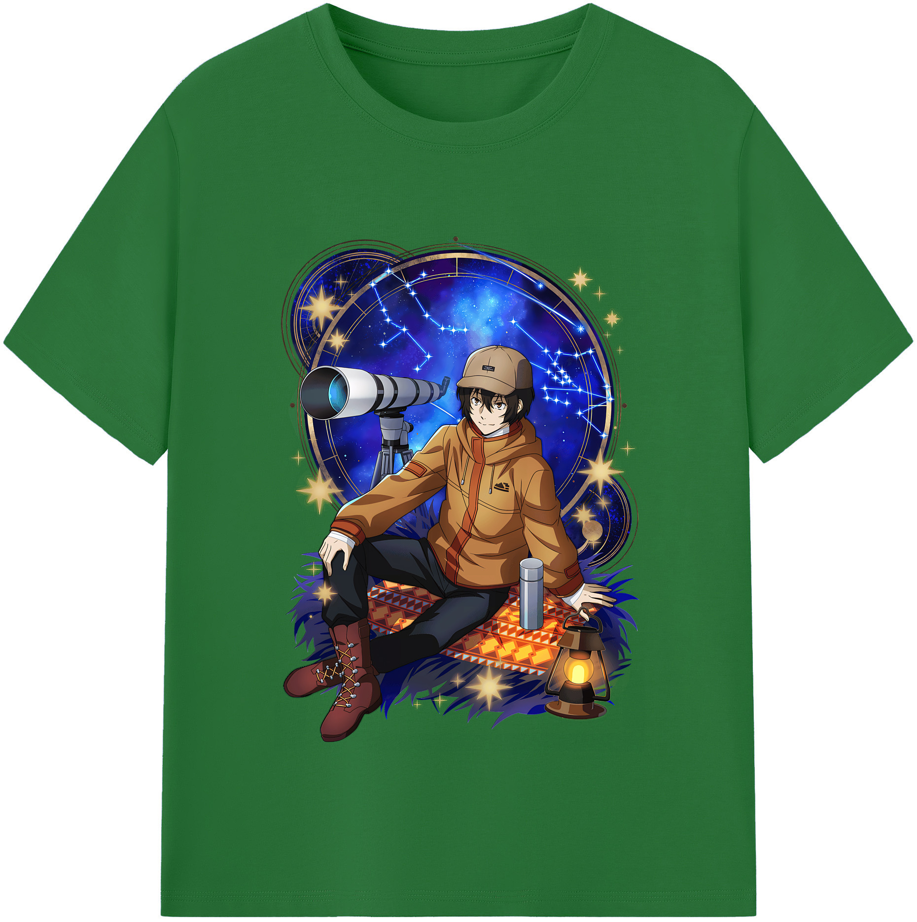 （画像用） 文豪ストレイドッグス Bungo Stray Dogs 綿100％半袖Tシャツ（フロントプリント）