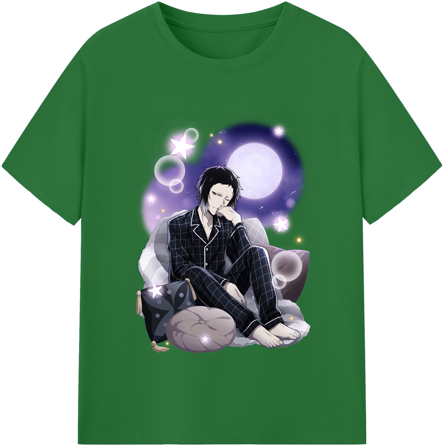 （画像用） 文豪ストレイドッグス Bungo Stray Dogs 綿100％半袖Tシャツ（フロントプリント）