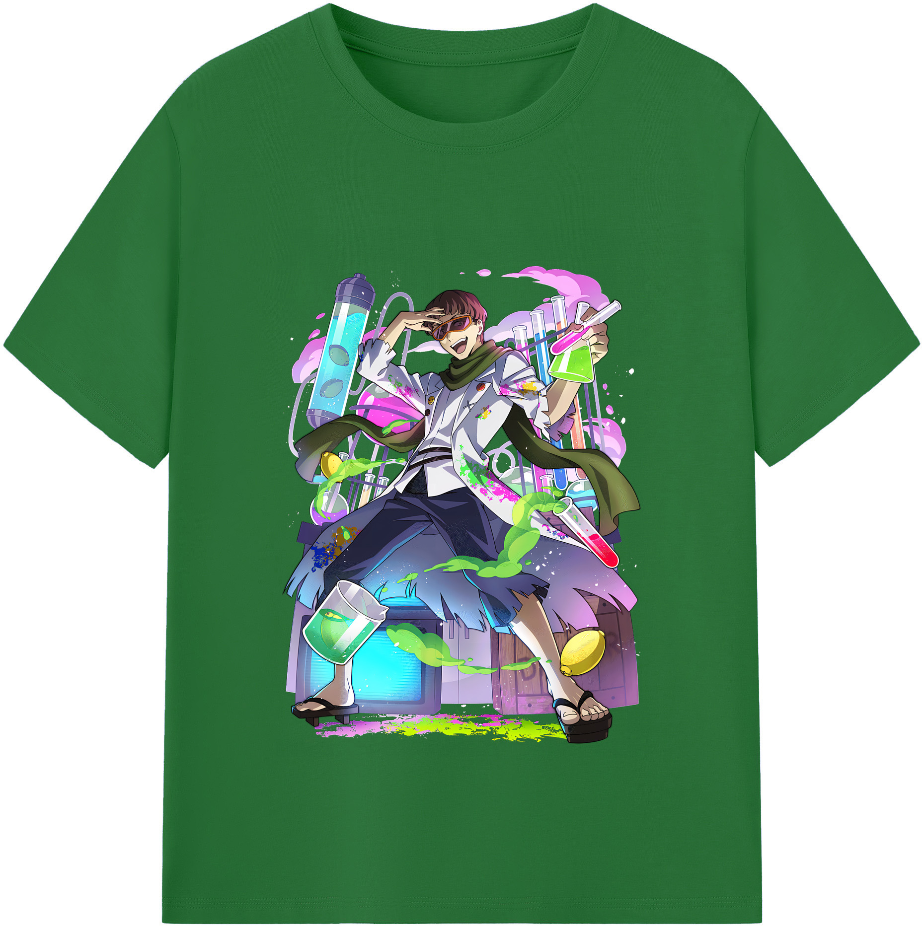 （画像用） 文豪ストレイドッグス Bungo Stray Dogs 綿100％半袖Tシャツ（フロントプリント）