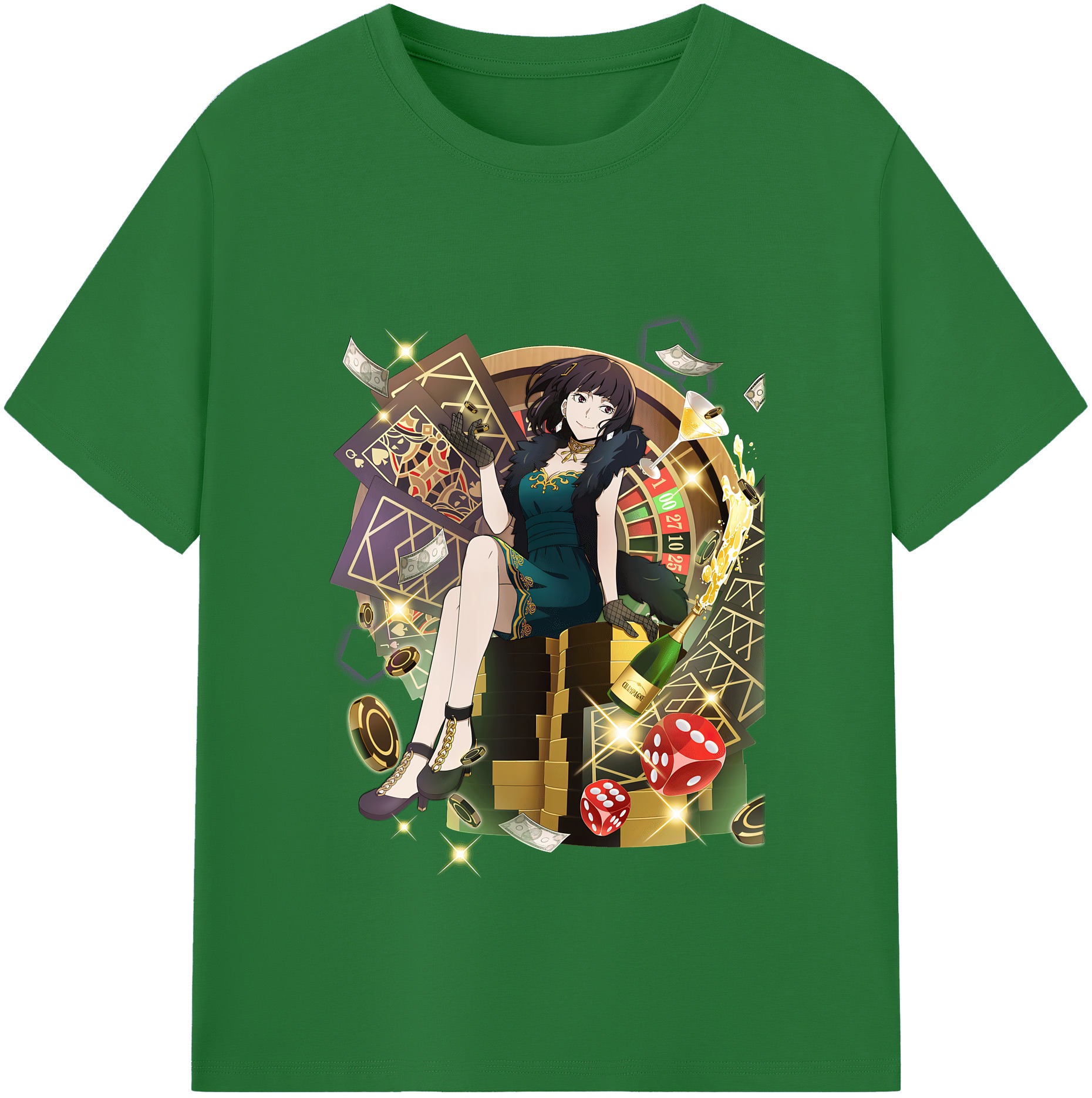 （画像用） 文豪ストレイドッグス Bungo Stray Dogs 綿100％半袖Tシャツ（フロントプリント）