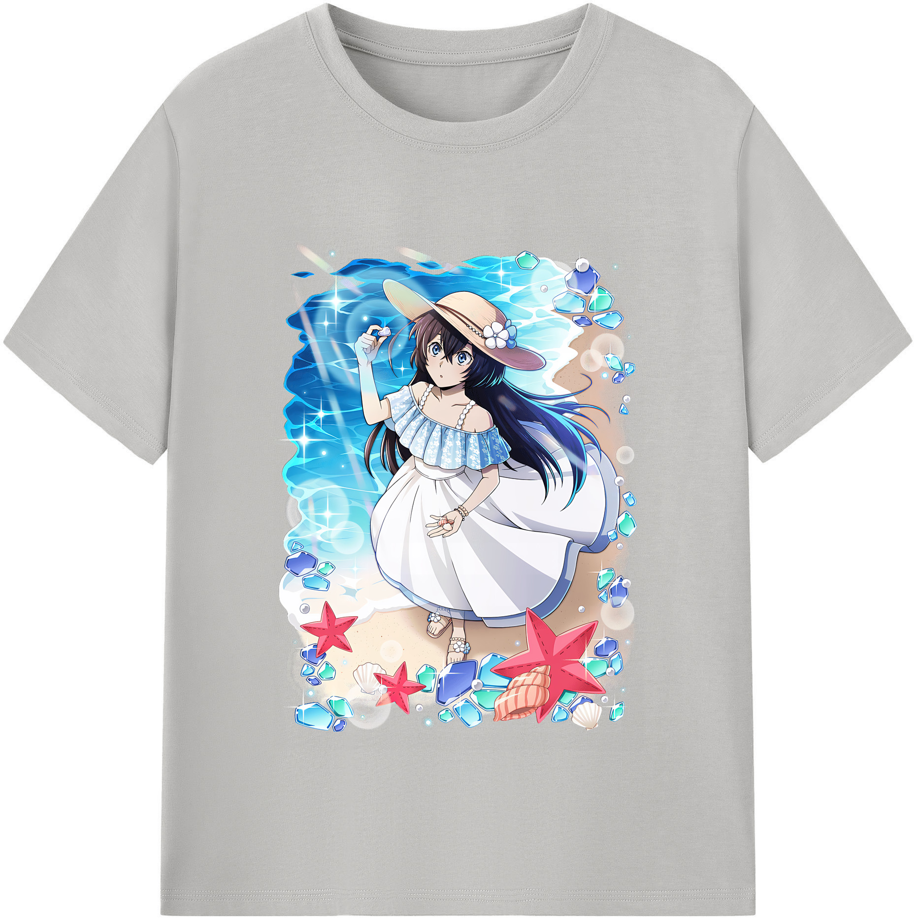 （画像用） 文豪ストレイドッグス Bungo Stray Dogs 綿100％半袖Tシャツ（フロントプリント）