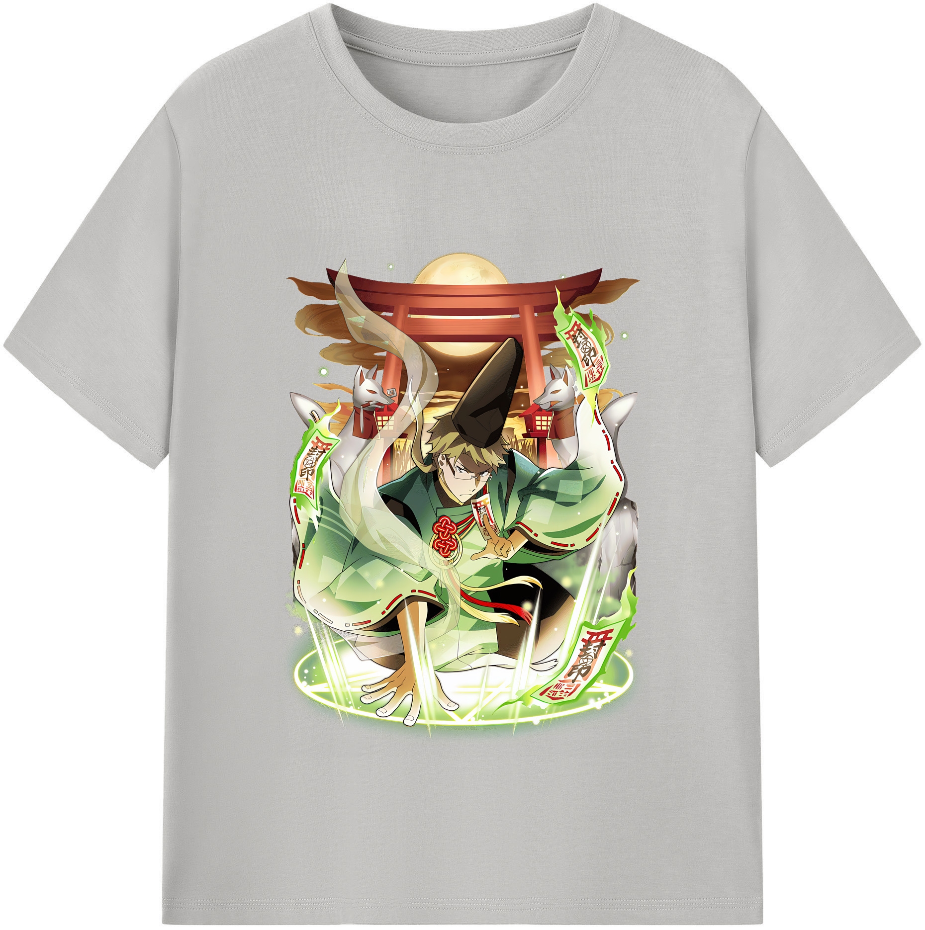 （画像用） 文豪ストレイドッグス Bungo Stray Dogs 綿100％半袖Tシャツ（フロントプリント）