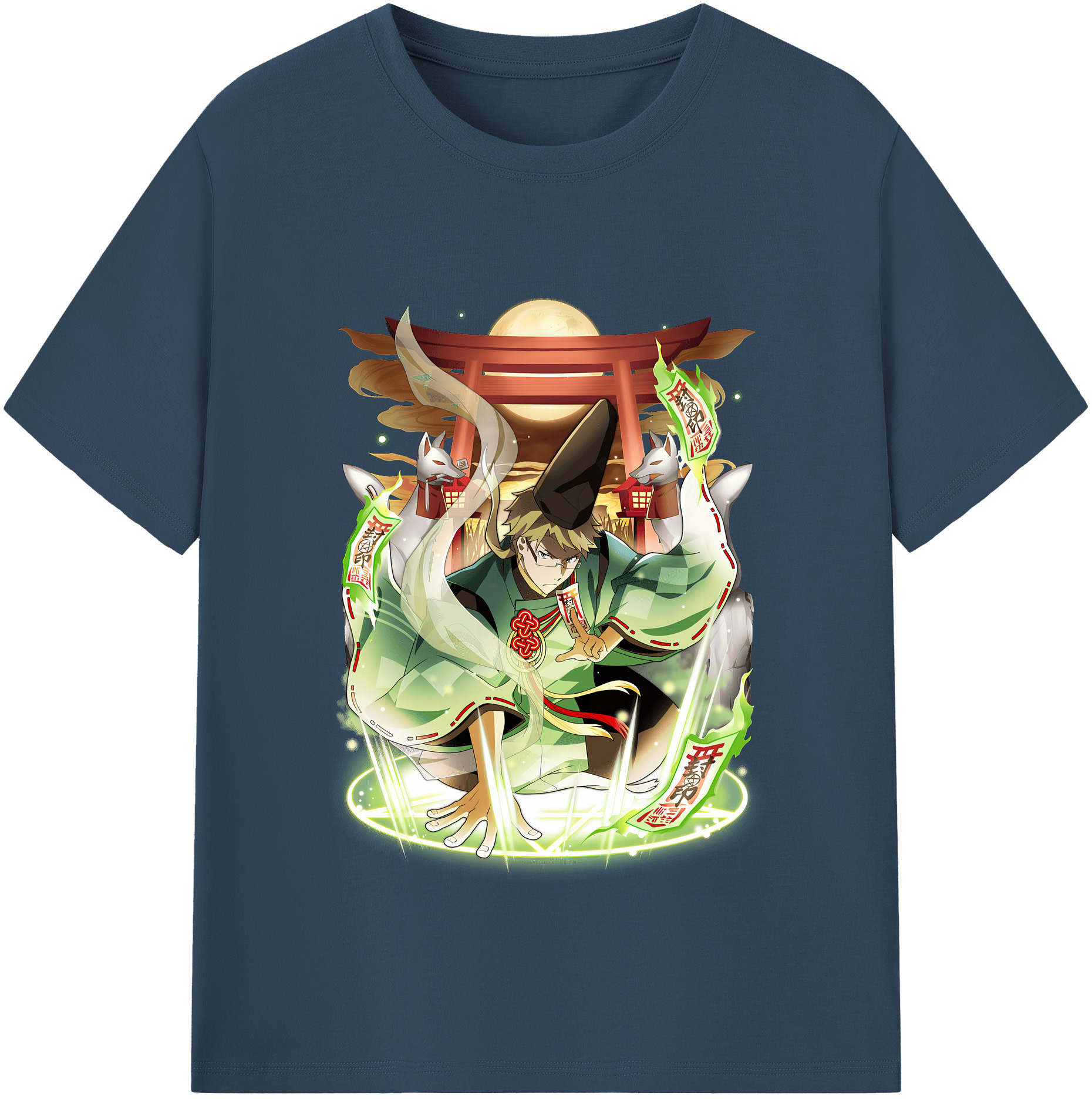 （画像用） 文豪ストレイドッグス Bungo Stray Dogs 綿100％半袖Tシャツ（フロントプリント）