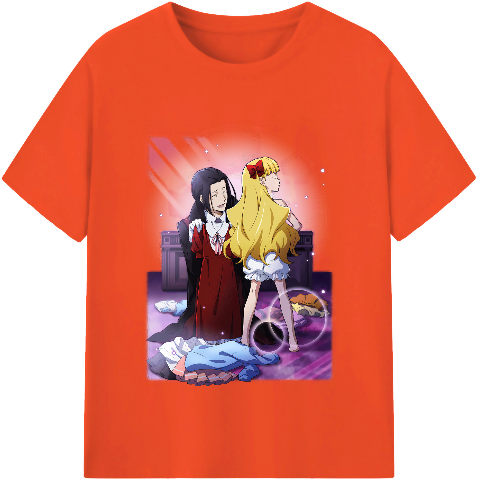 （画像用） 文豪ストレイドッグス Bungo Stray Dogs 綿100％半袖Tシャツ（フロントプリント）