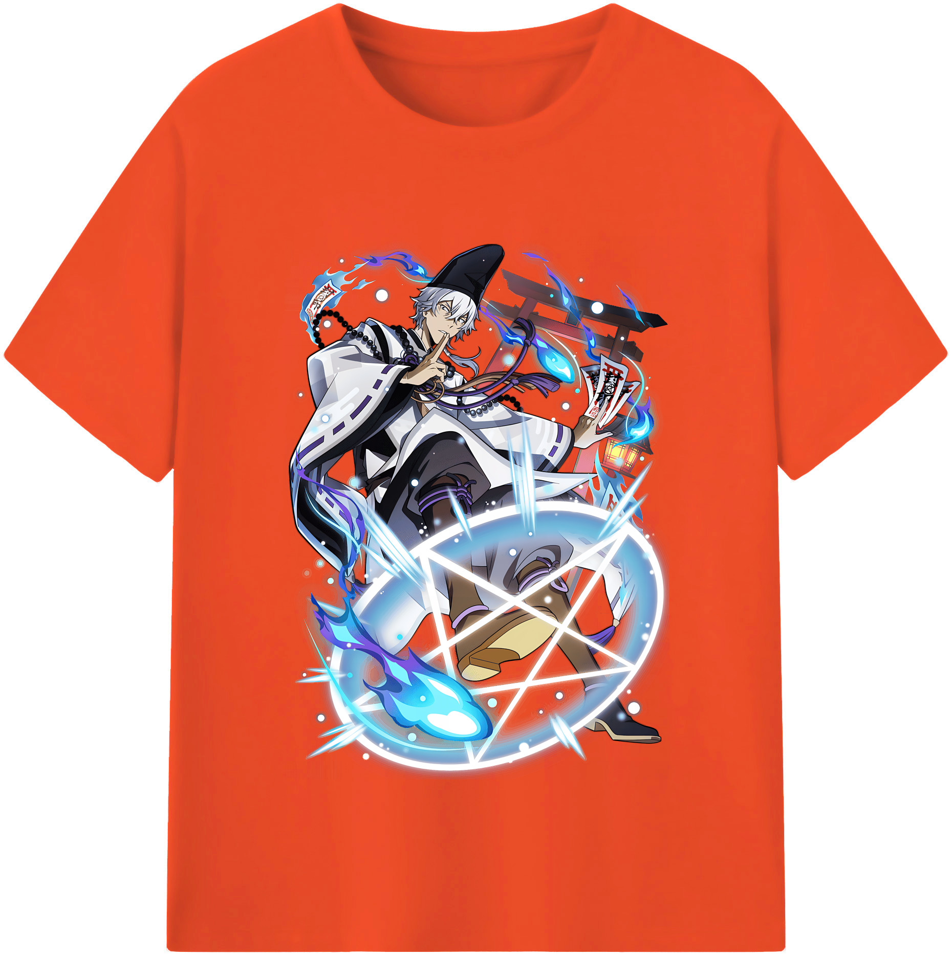（画像用） 文豪ストレイドッグス Bungo Stray Dogs 綿100％半袖Tシャツ（フロントプリント）