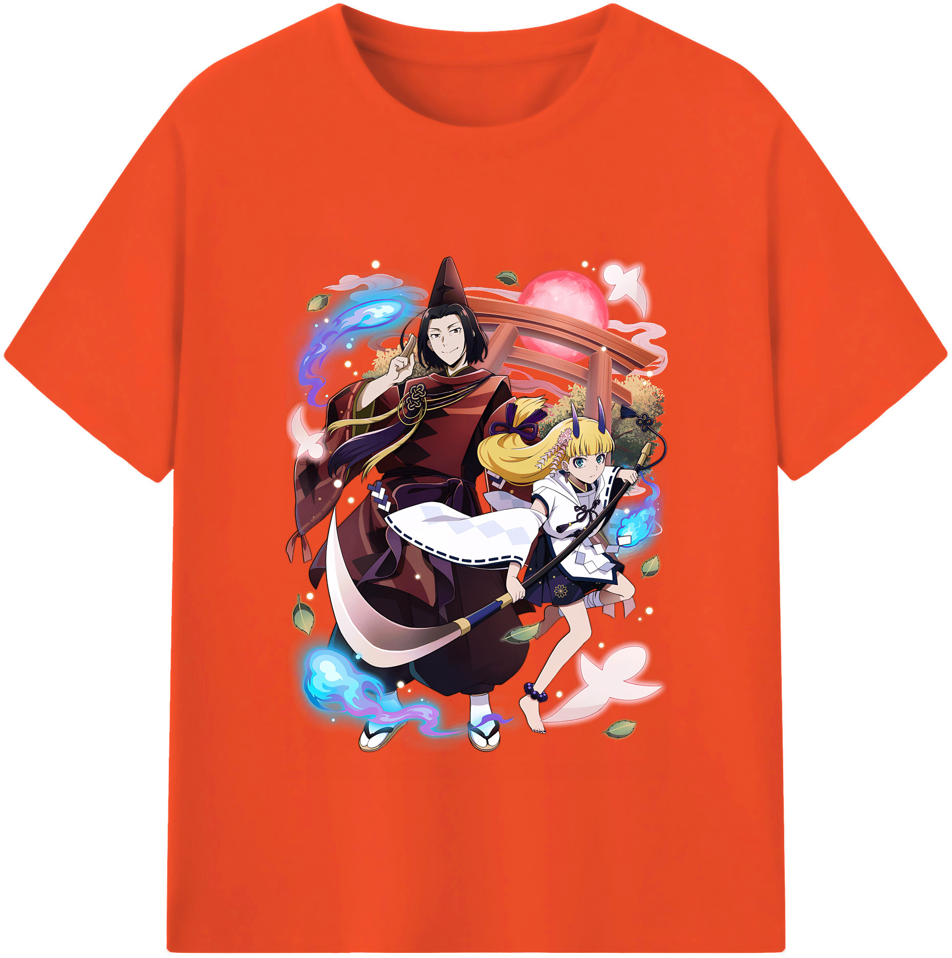 （画像用） 文豪ストレイドッグス Bungo Stray Dogs 綿100％半袖Tシャツ（フロントプリント）