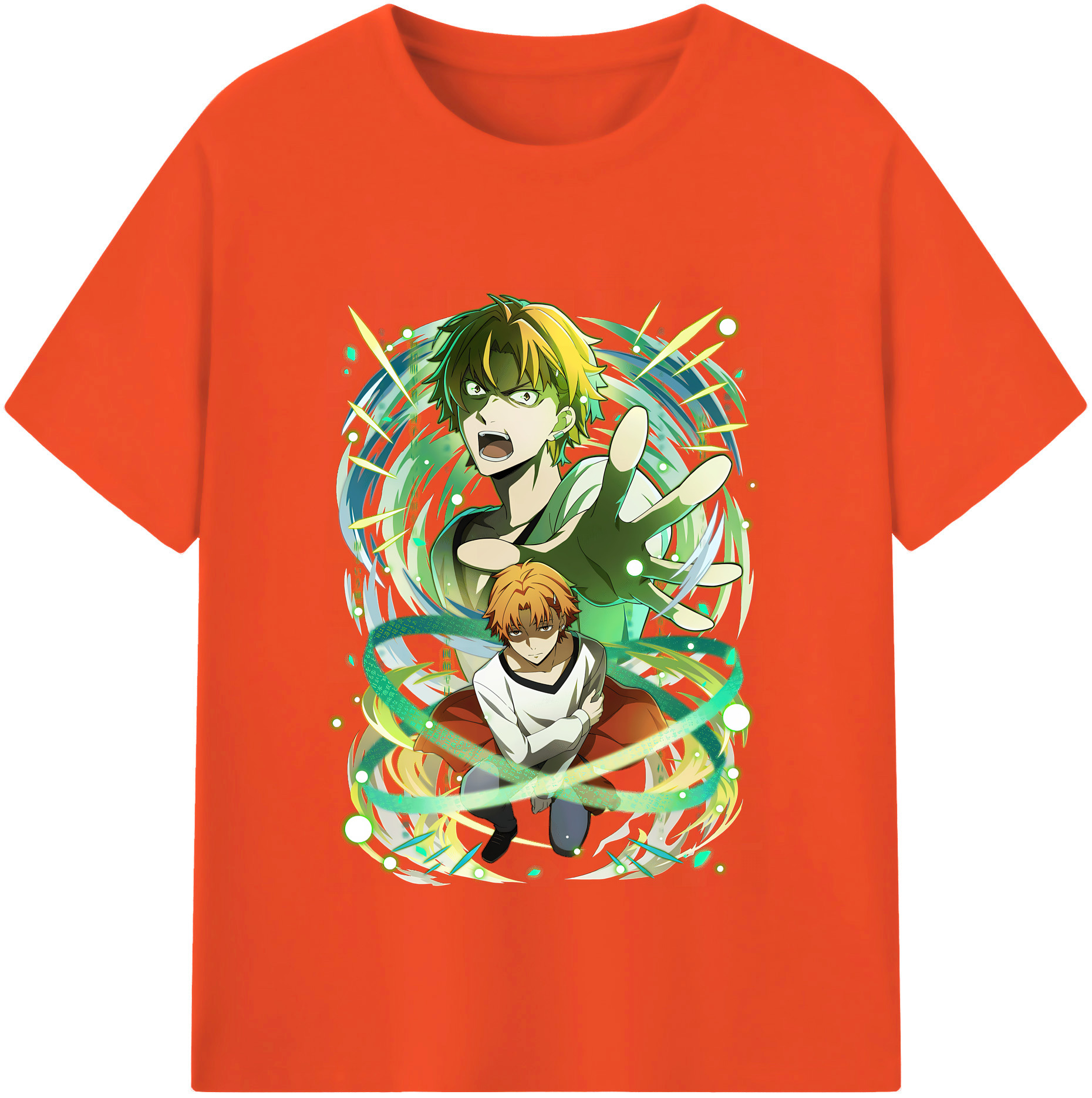（画像用） 文豪ストレイドッグス Bungo Stray Dogs 綿100％半袖Tシャツ（フロントプリント）