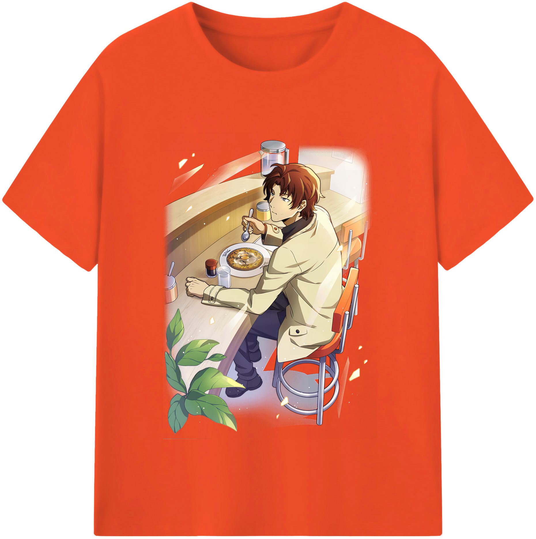 （画像用） 文豪ストレイドッグス Bungo Stray Dogs 綿100％半袖Tシャツ（フロントプリント）