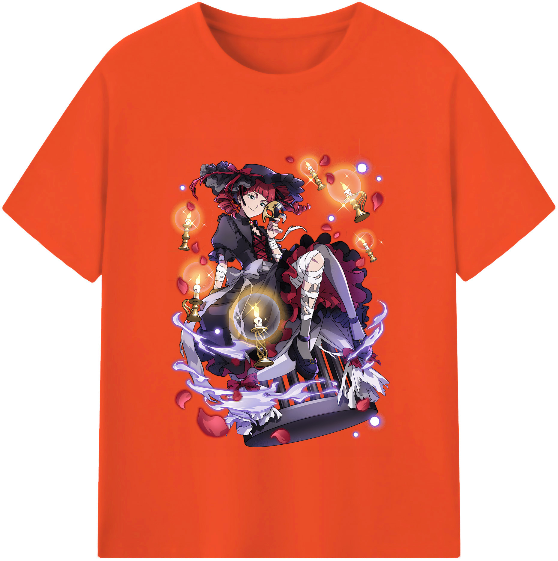 （画像用） 文豪ストレイドッグス Bungo Stray Dogs 綿100％半袖Tシャツ（フロントプリント）