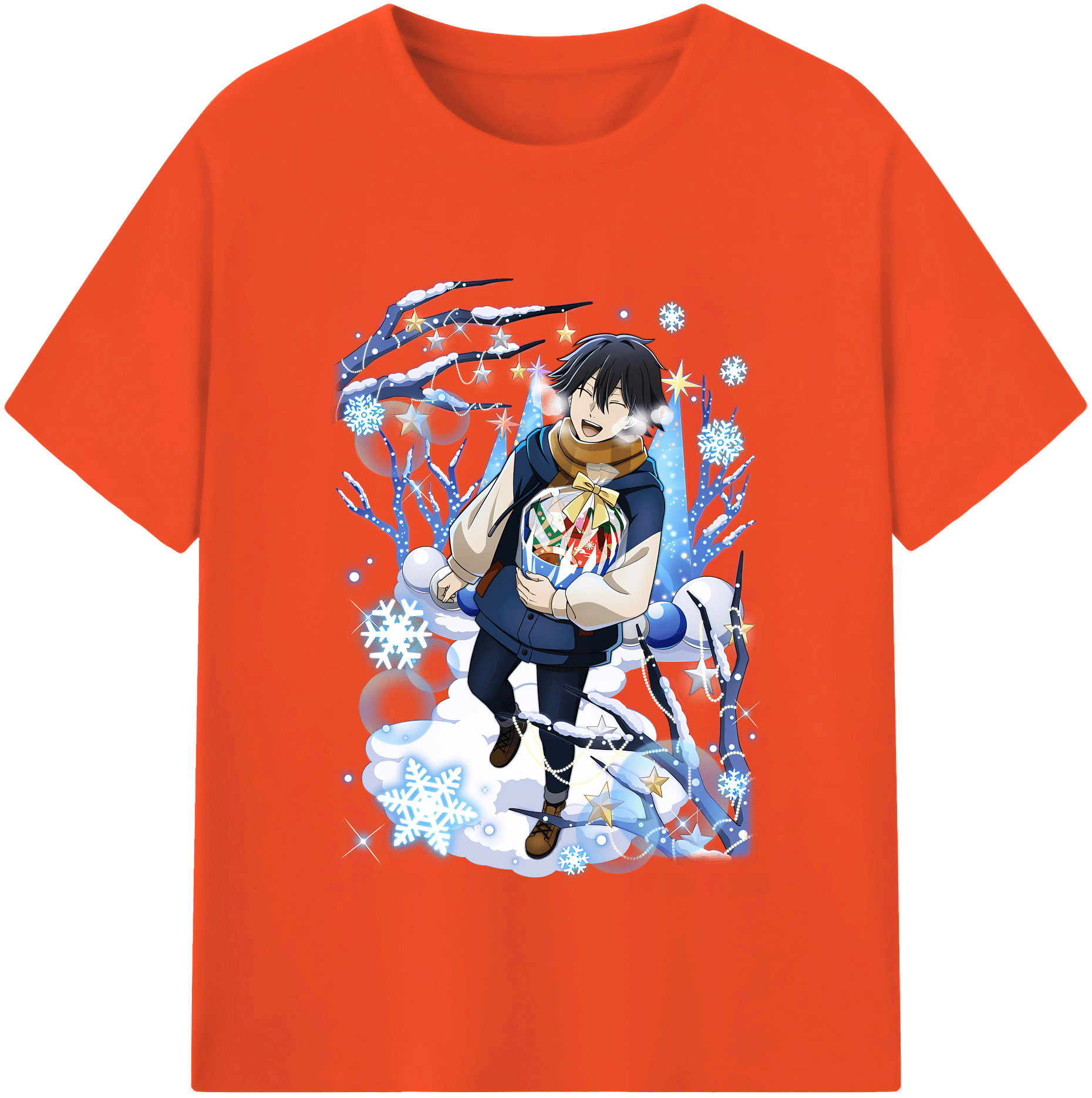 （画像用） 文豪ストレイドッグス Bungo Stray Dogs 綿100％半袖Tシャツ（フロントプリント）