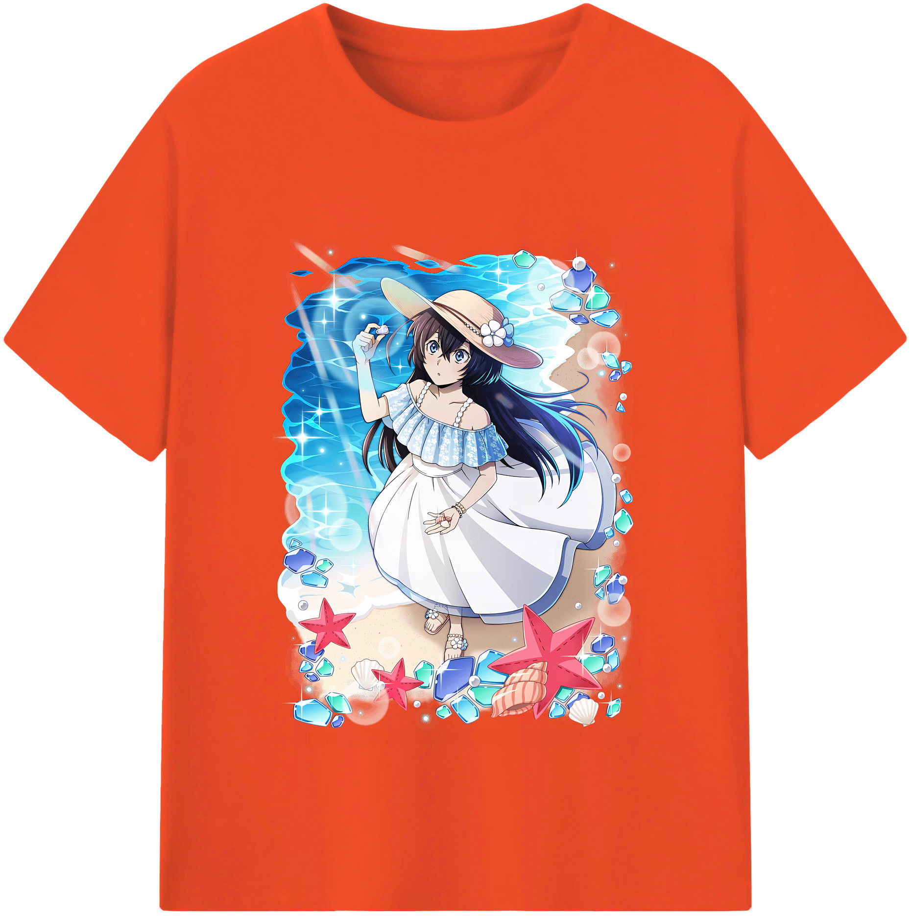 （画像用） 文豪ストレイドッグス Bungo Stray Dogs 綿100％半袖Tシャツ（フロントプリント）