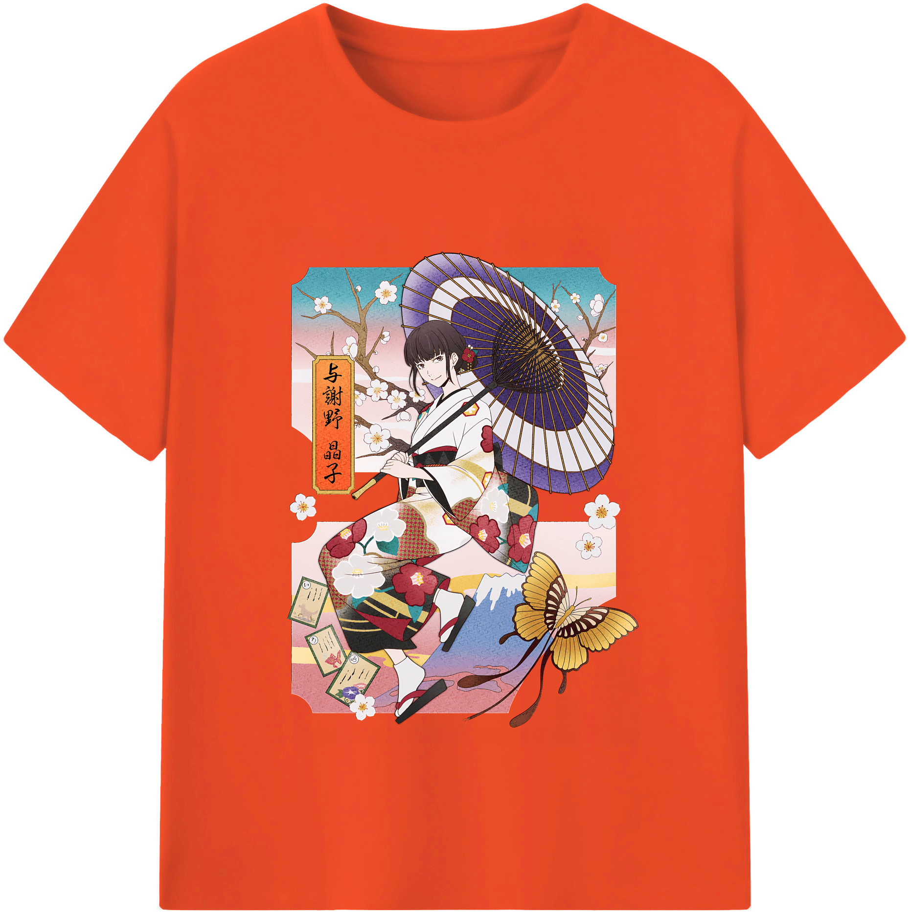 （画像用） 文豪ストレイドッグス Bungo Stray Dogs 綿100％半袖Tシャツ（フロントプリント）