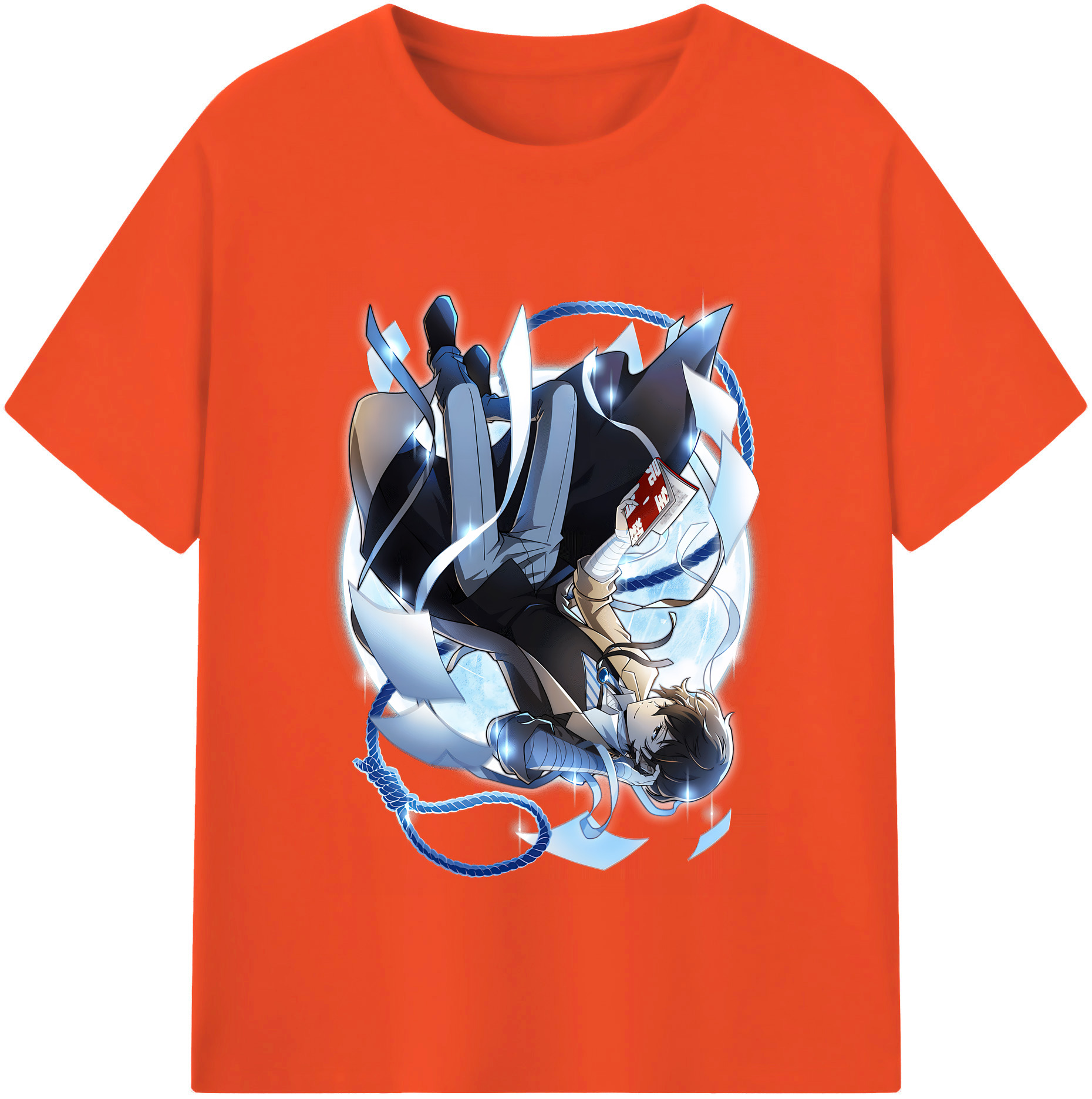 （画像用） 文豪ストレイドッグス Bungo Stray Dogs 綿100％半袖Tシャツ（フロントプリント）
