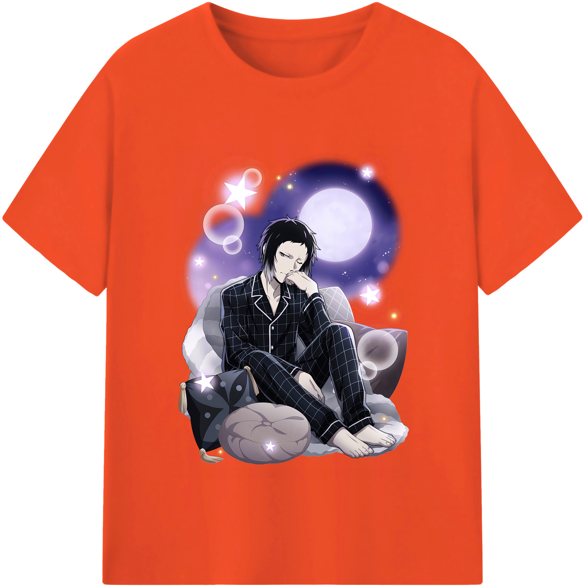 （画像用） 文豪ストレイドッグス Bungo Stray Dogs 綿100％半袖Tシャツ（フロントプリント）