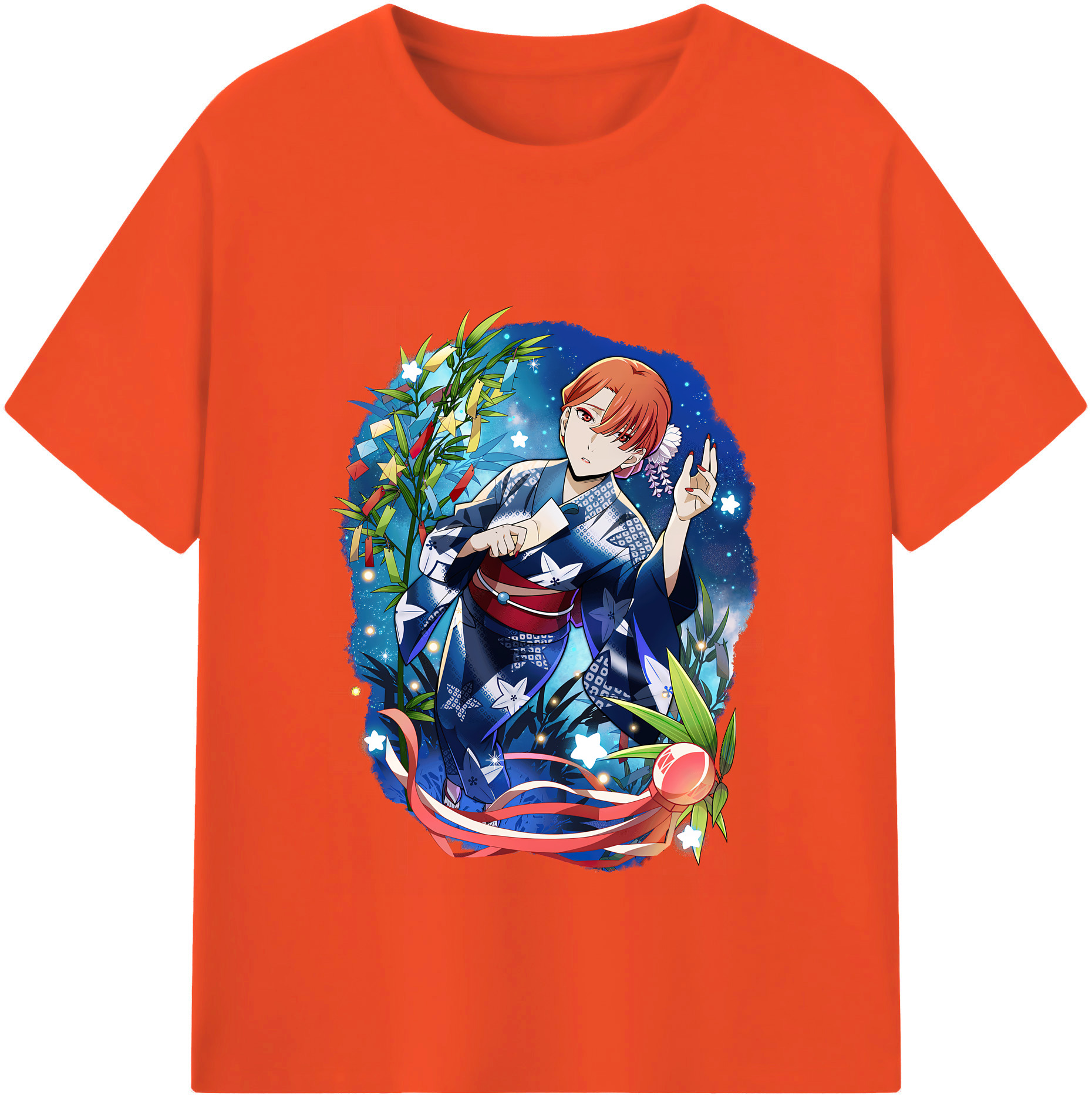 （画像用） 文豪ストレイドッグス Bungo Stray Dogs 綿100％半袖Tシャツ（フロントプリント）