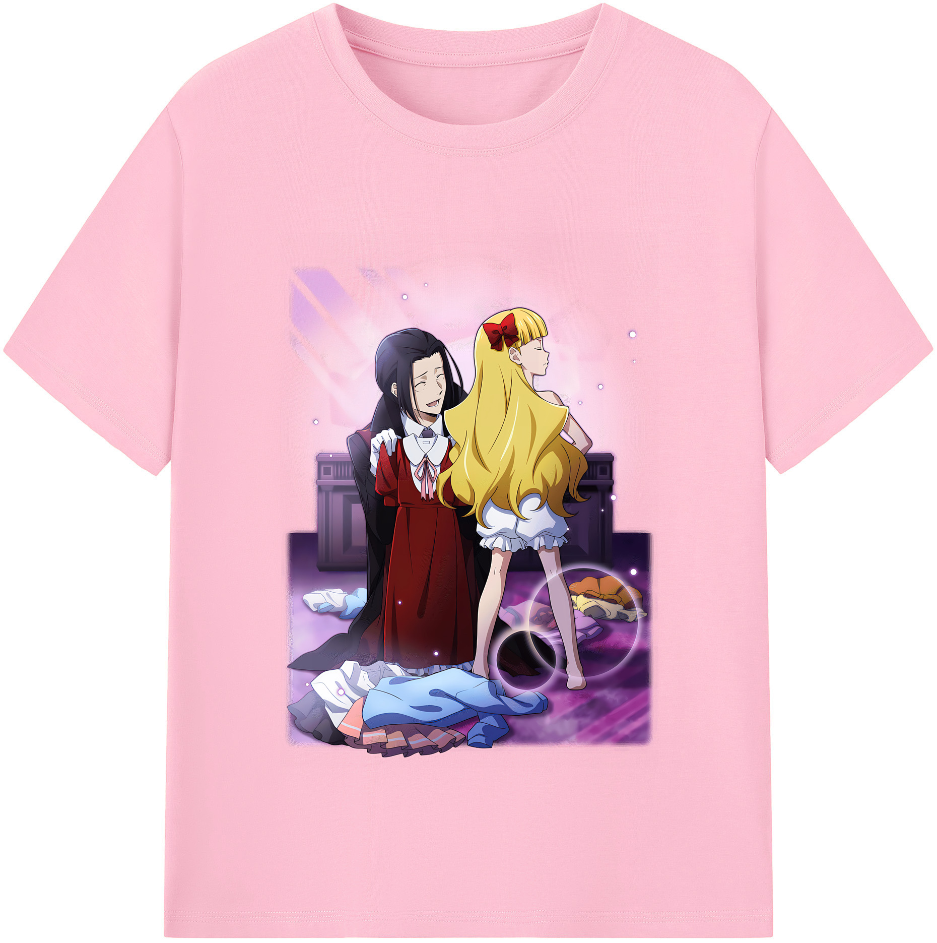 （画像用） 文豪ストレイドッグス Bungo Stray Dogs 綿100％半袖Tシャツ（フロントプリント）