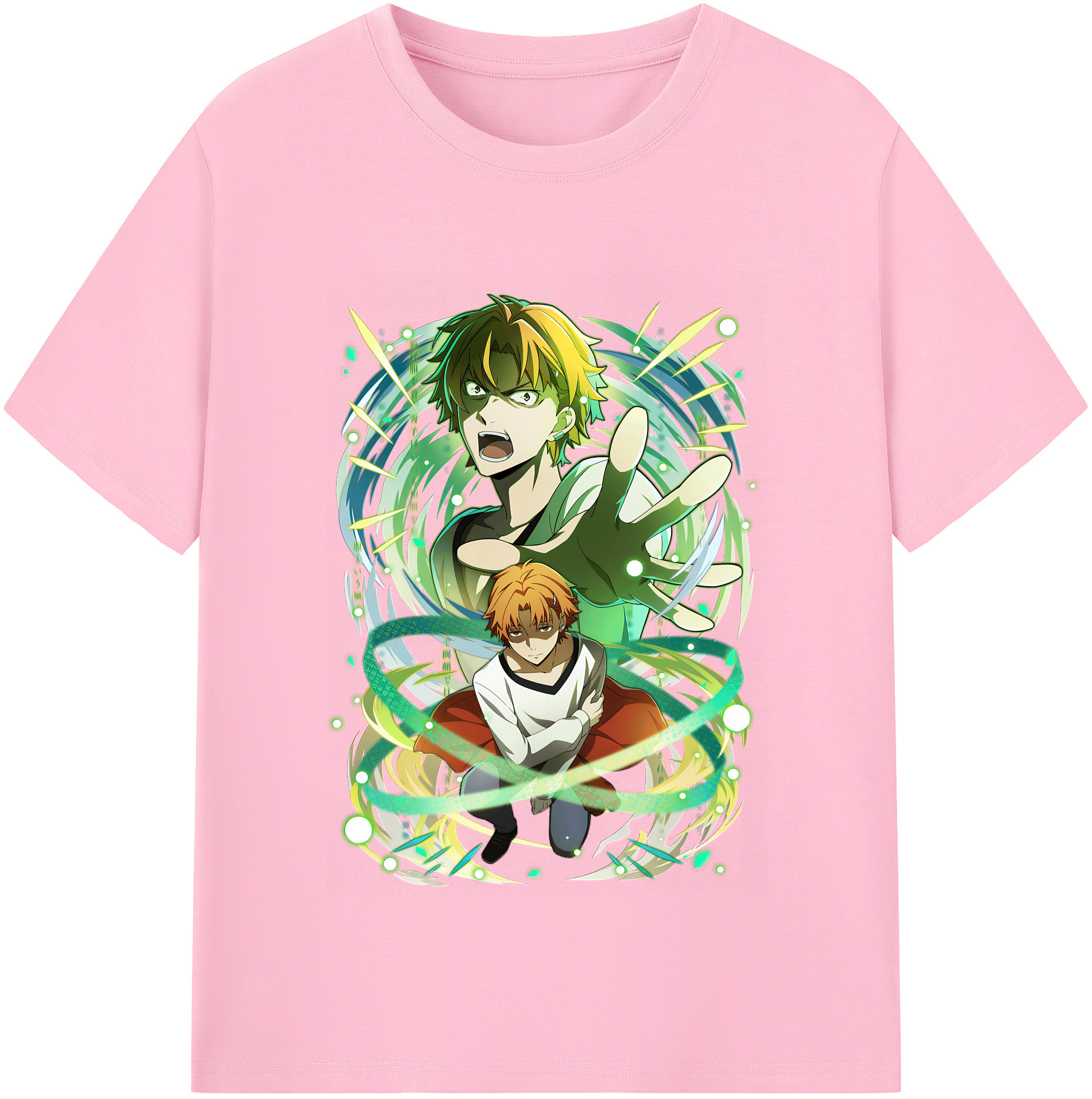 （画像用） 文豪ストレイドッグス Bungo Stray Dogs 綿100％半袖Tシャツ（フロントプリント）