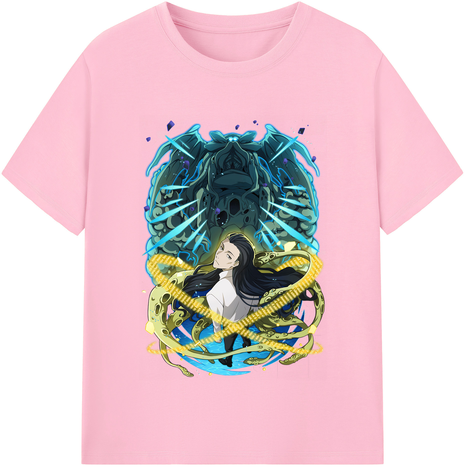 （画像用） 文豪ストレイドッグス Bungo Stray Dogs 綿100％半袖Tシャツ（フロントプリント）