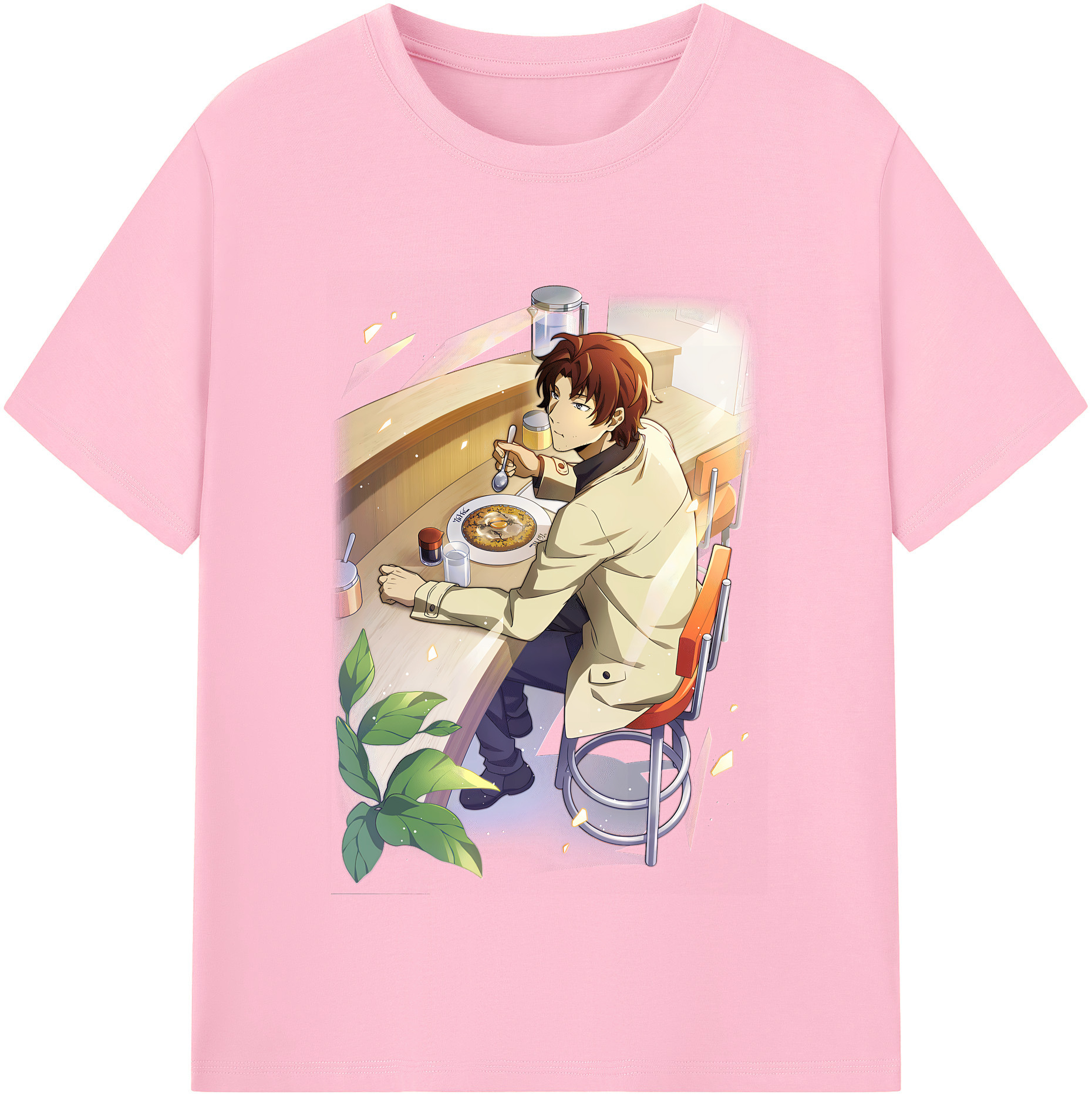 （画像用） 文豪ストレイドッグス Bungo Stray Dogs 綿100％半袖Tシャツ（フロントプリント）