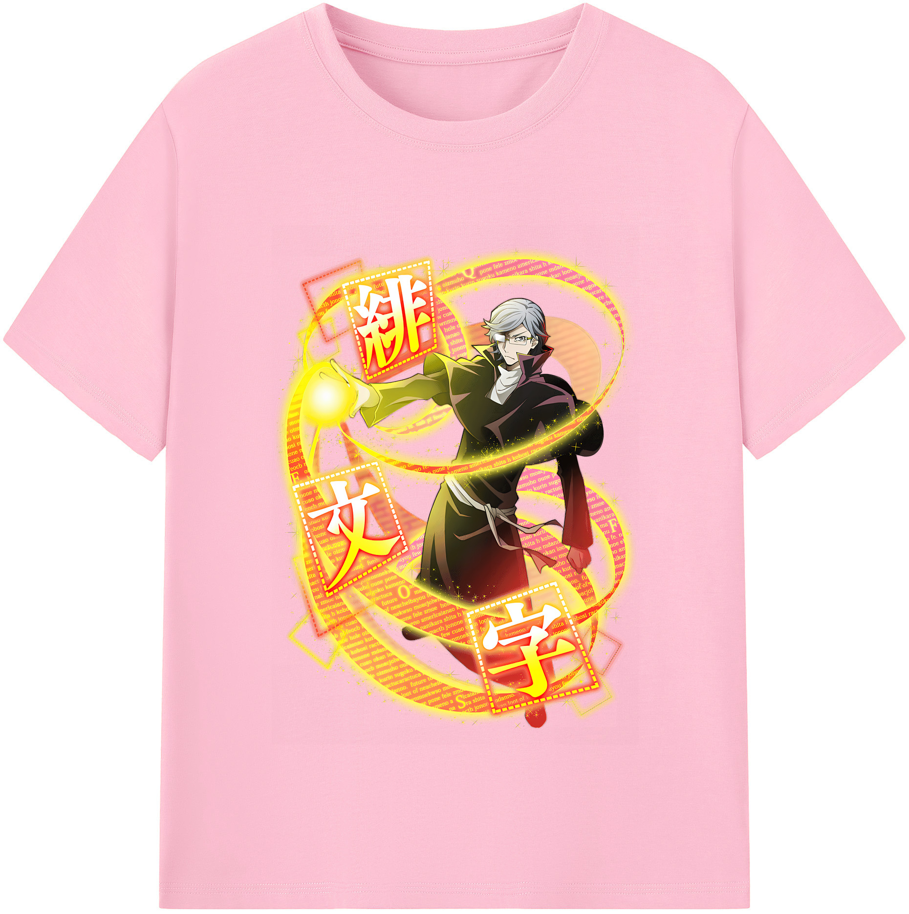 （画像用） 文豪ストレイドッグス Bungo Stray Dogs 綿100％半袖Tシャツ（フロントプリント）