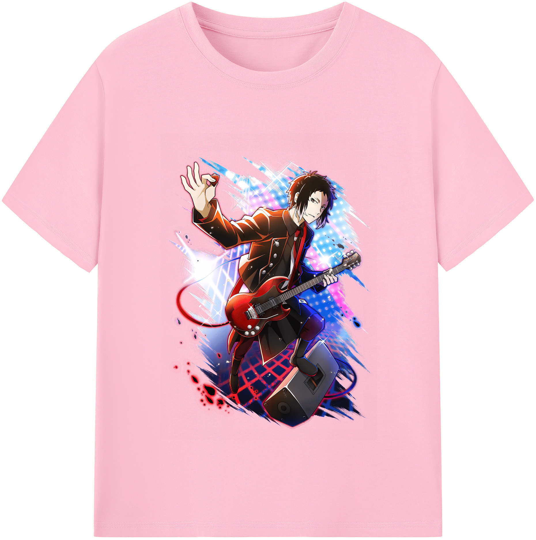 （画像用） 文豪ストレイドッグス Bungo Stray Dogs 綿100％半袖Tシャツ（フロントプリント）