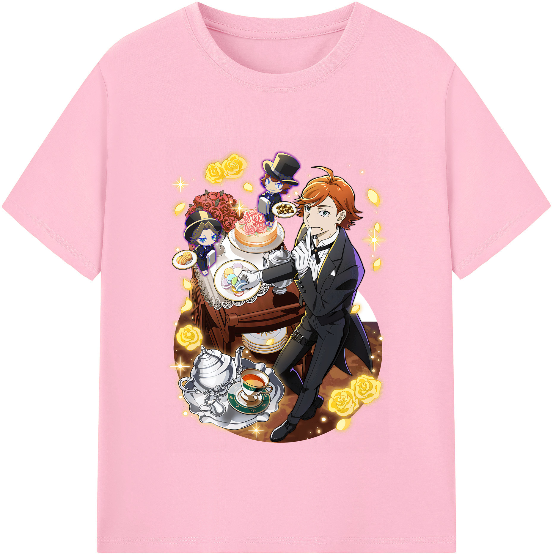 （画像用） 文豪ストレイドッグス Bungo Stray Dogs 綿100％半袖Tシャツ（フロントプリント）