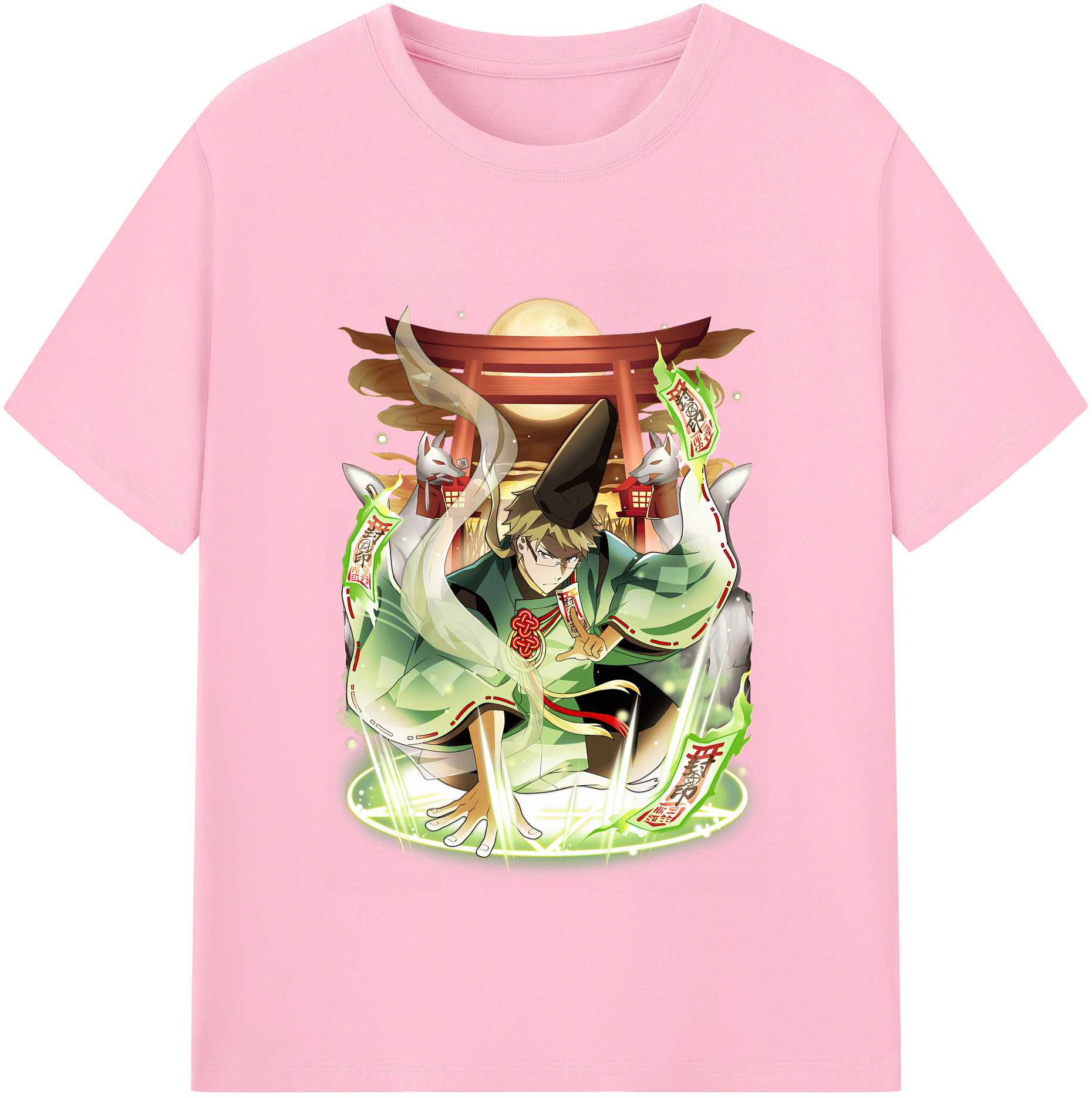 （画像用） 文豪ストレイドッグス Bungo Stray Dogs 綿100％半袖Tシャツ（フロントプリント）