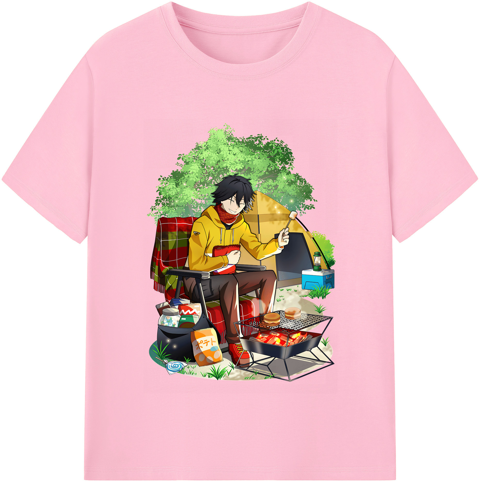 （画像用） 文豪ストレイドッグス Bungo Stray Dogs 綿100％半袖Tシャツ（フロントプリント）