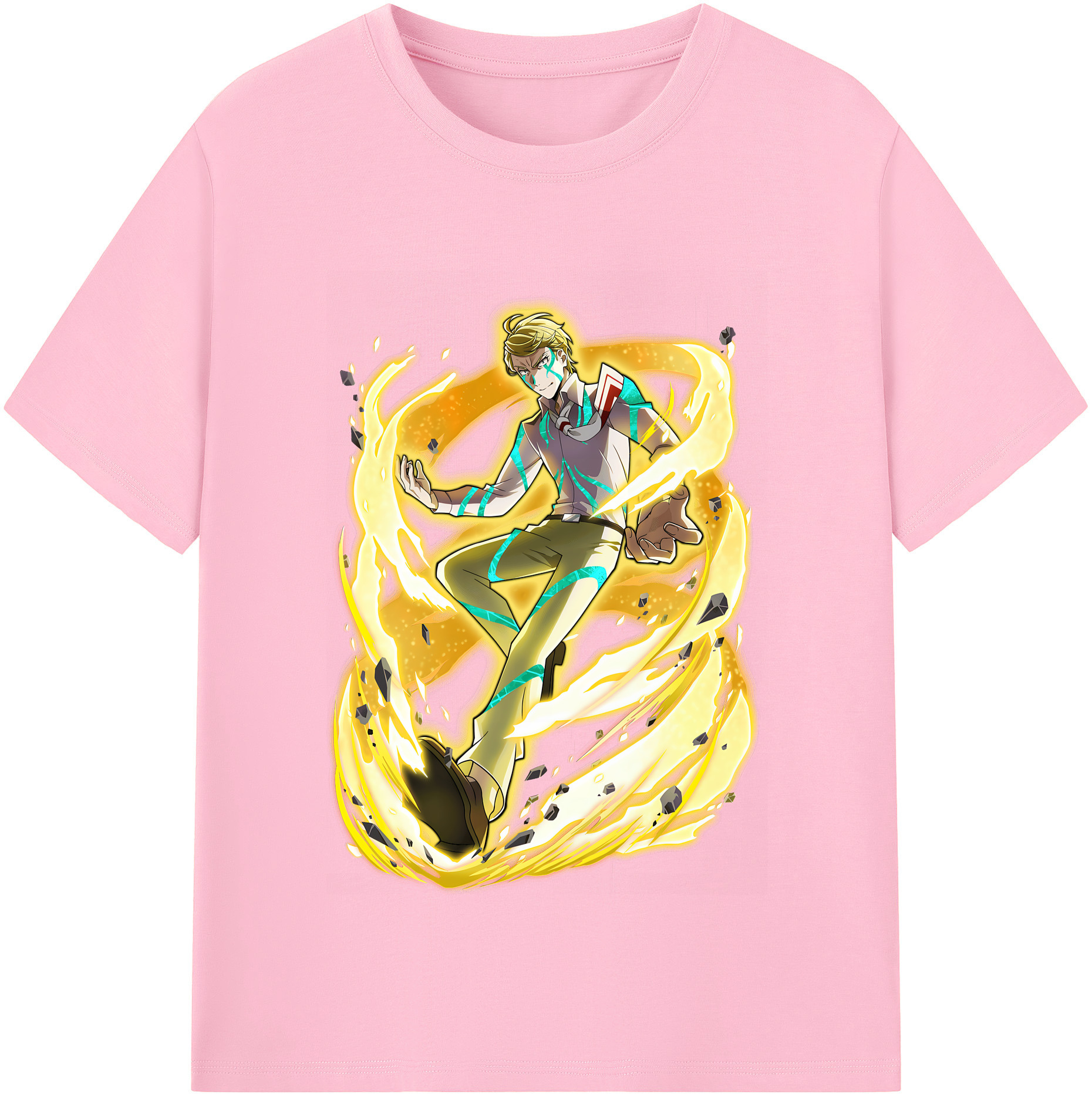 （画像用） 文豪ストレイドッグス Bungo Stray Dogs 綿100％半袖Tシャツ（フロントプリント）