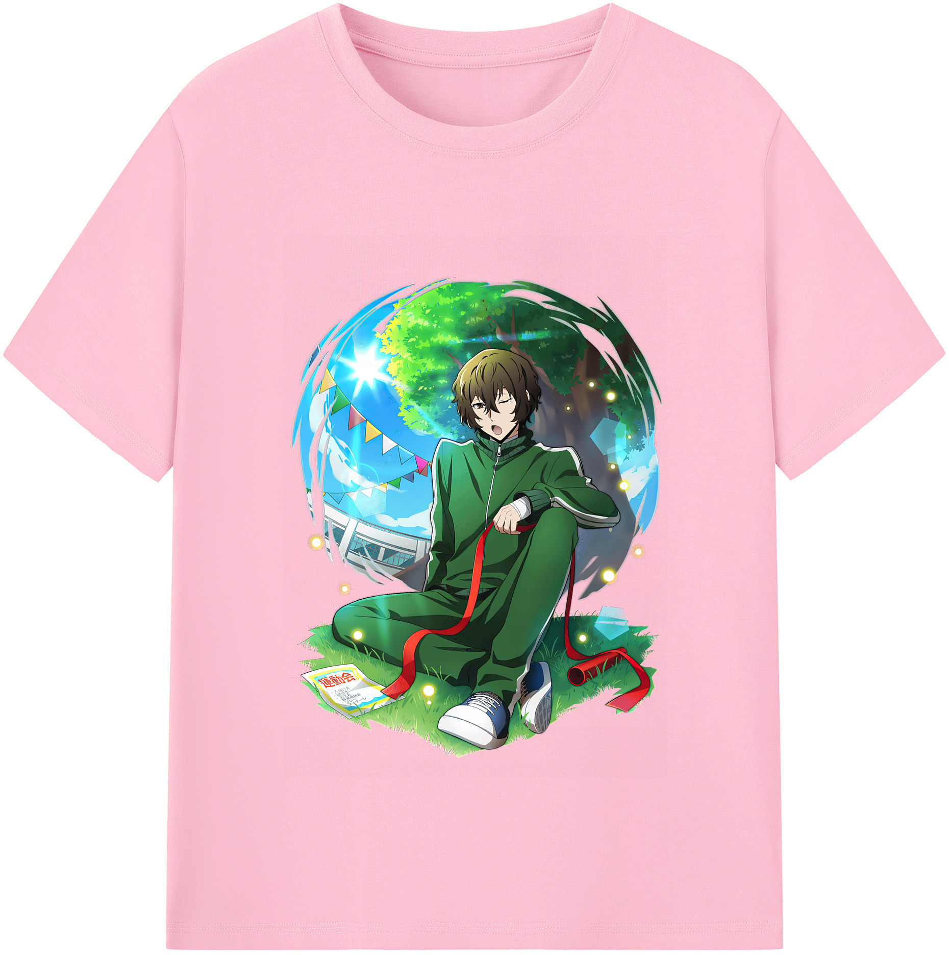 （画像用） 文豪ストレイドッグス Bungo Stray Dogs 綿100％半袖Tシャツ（フロントプリント）