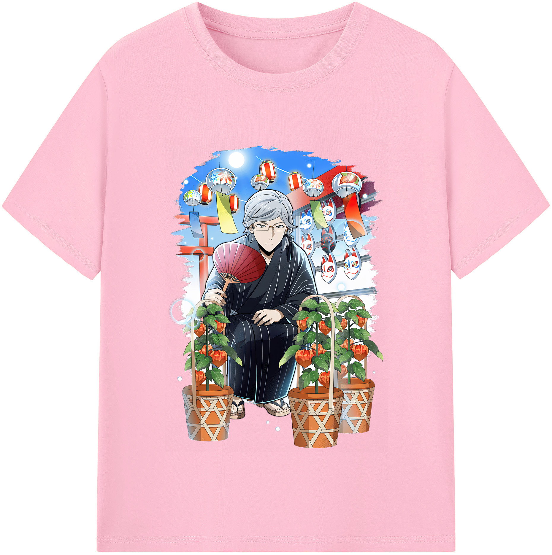 （画像用） 文豪ストレイドッグス Bungo Stray Dogs 綿100％半袖Tシャツ（フロントプリント）