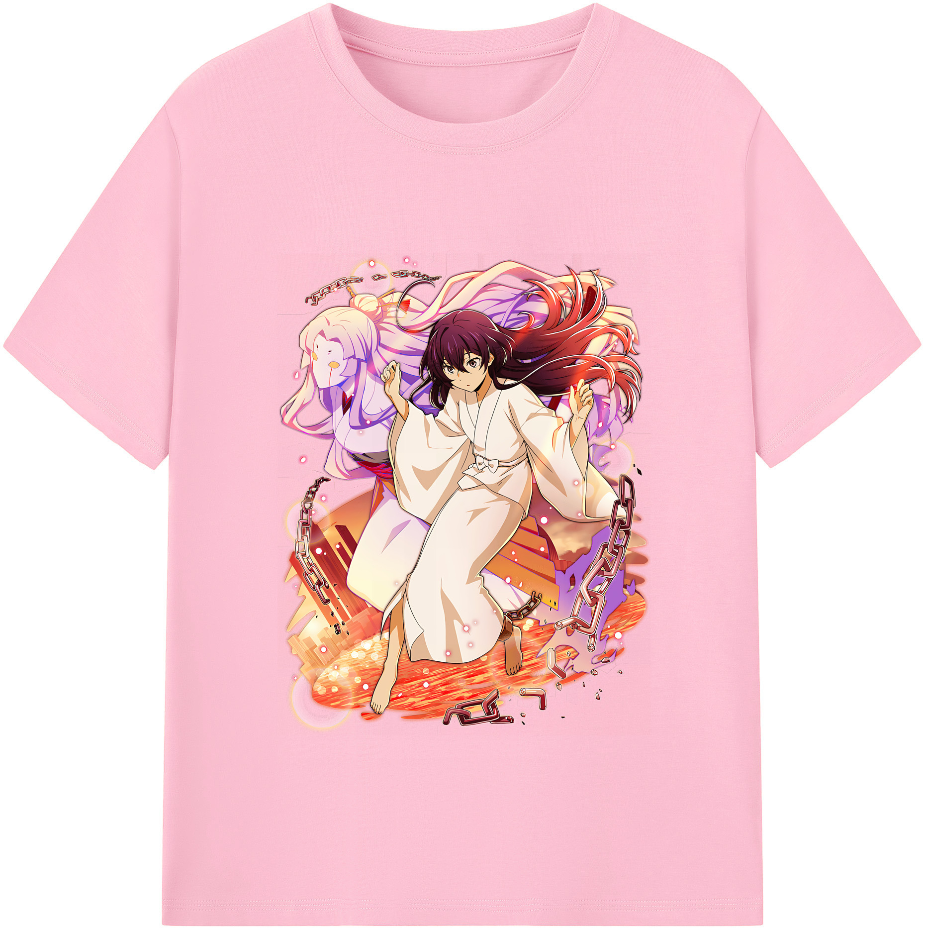 （画像用） 文豪ストレイドッグス Bungo Stray Dogs 綿100％半袖Tシャツ（フロントプリント）