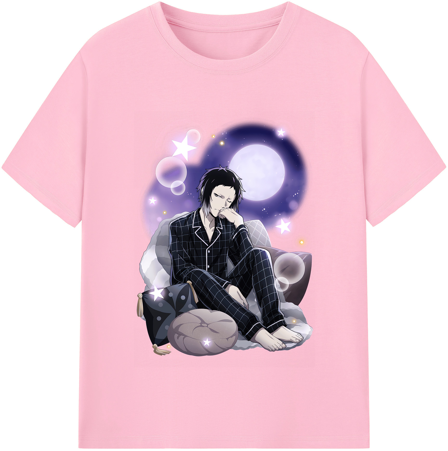 （画像用） 文豪ストレイドッグス Bungo Stray Dogs 綿100％半袖Tシャツ（フロントプリント）