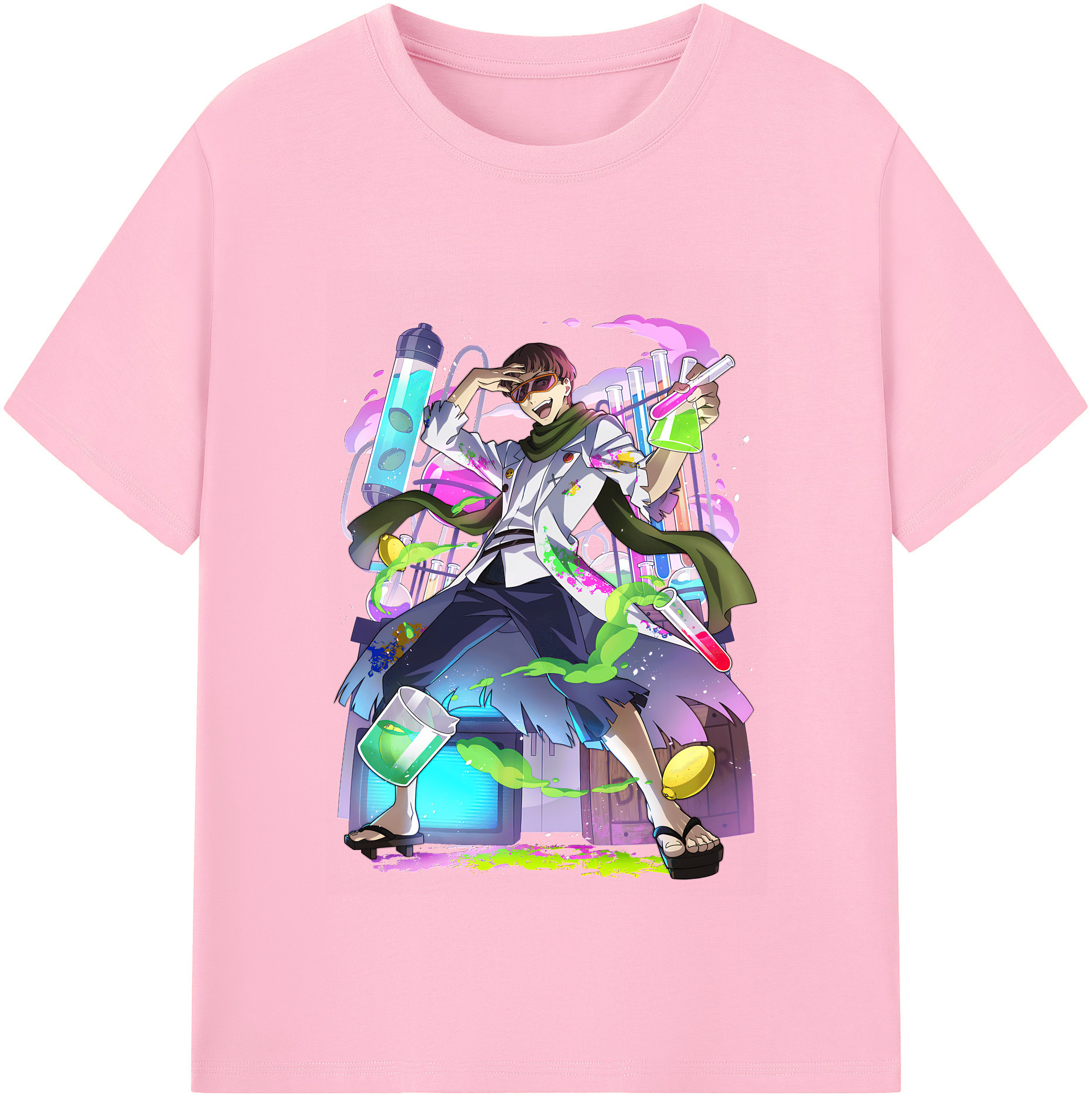 （画像用） 文豪ストレイドッグス Bungo Stray Dogs 綿100％半袖Tシャツ（フロントプリント）