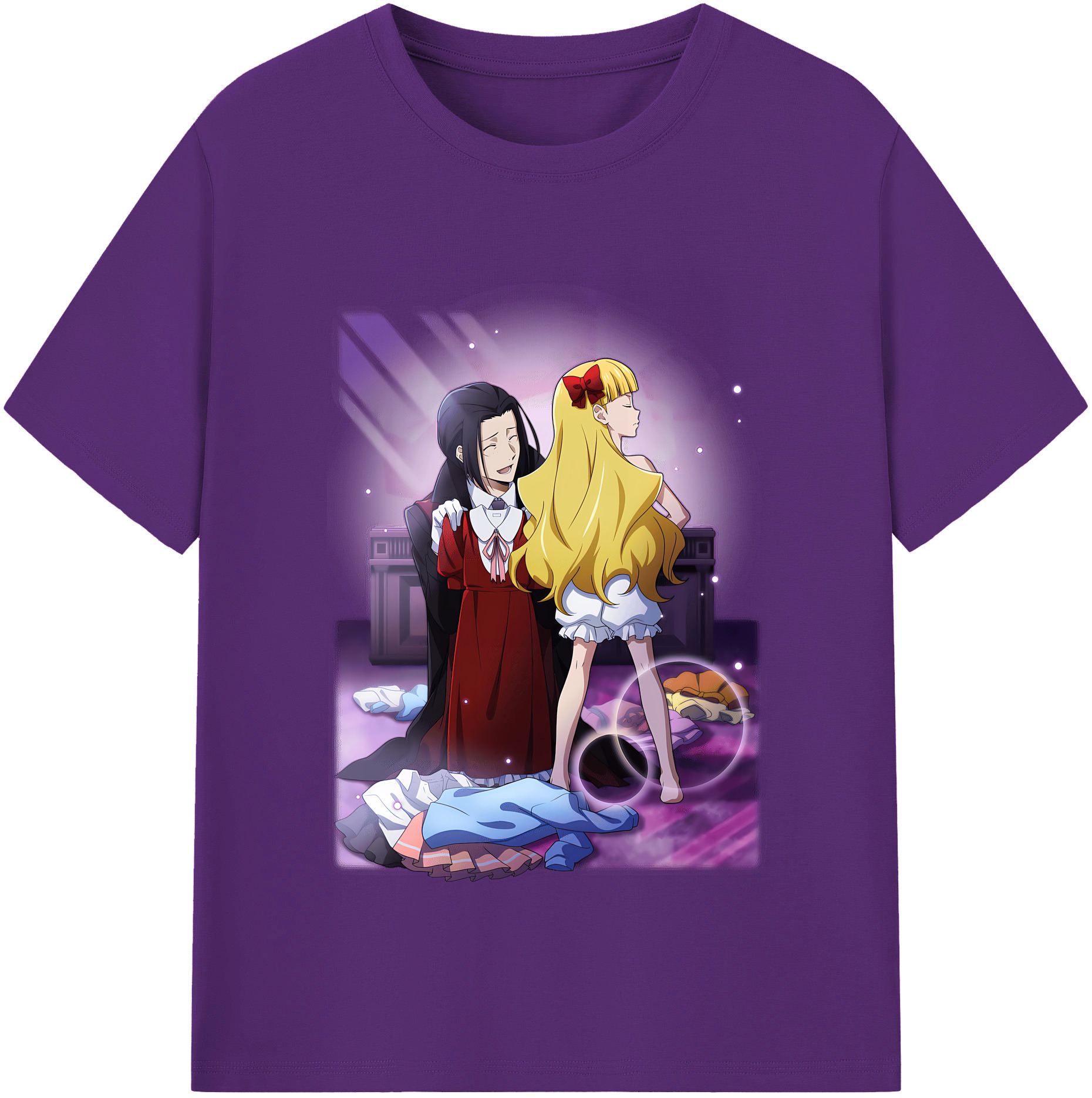 （画像用） 文豪ストレイドッグス Bungo Stray Dogs 綿100％半袖Tシャツ（フロントプリント）