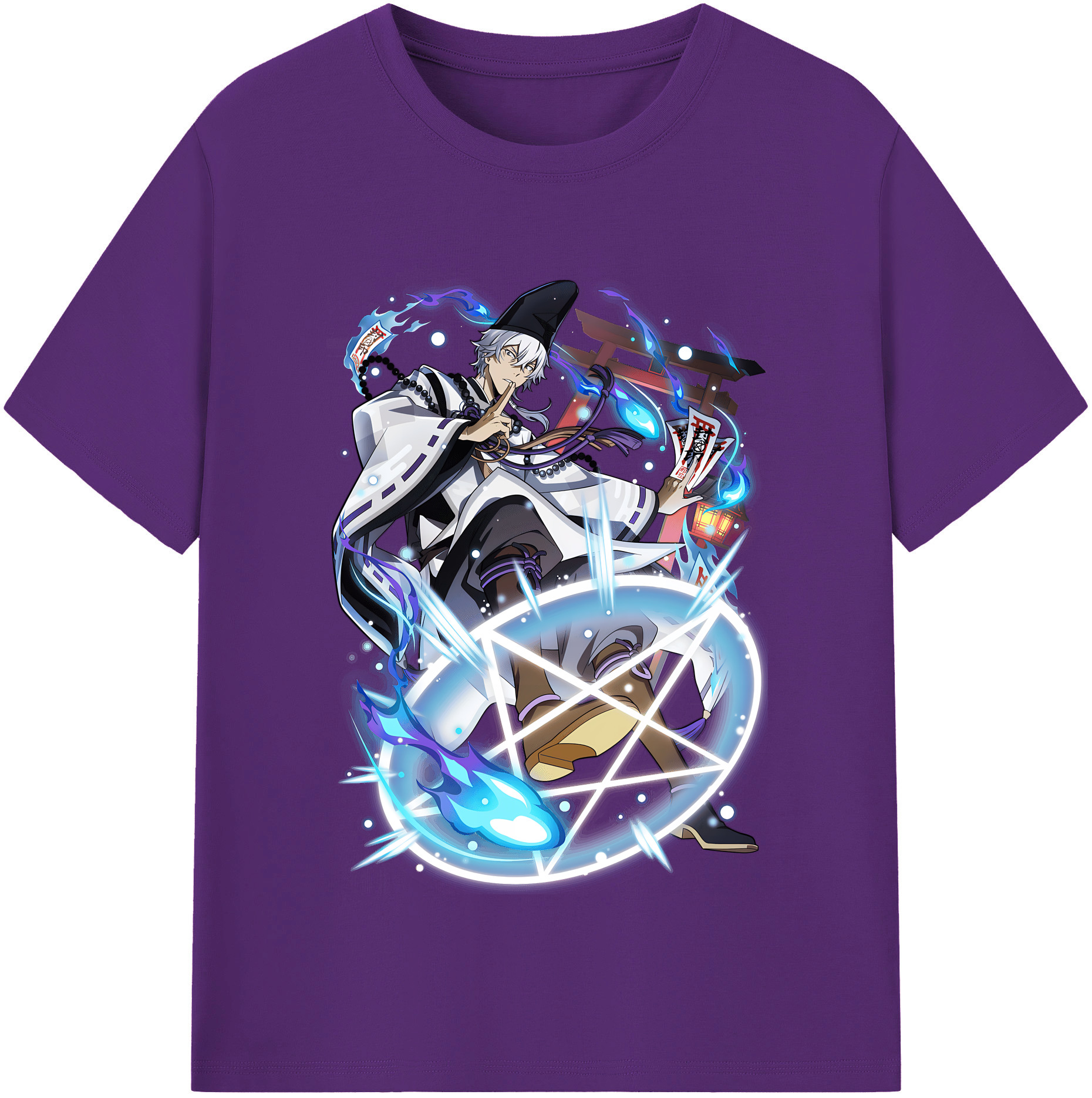 （画像用） 文豪ストレイドッグス Bungo Stray Dogs 綿100％半袖Tシャツ（フロントプリント）