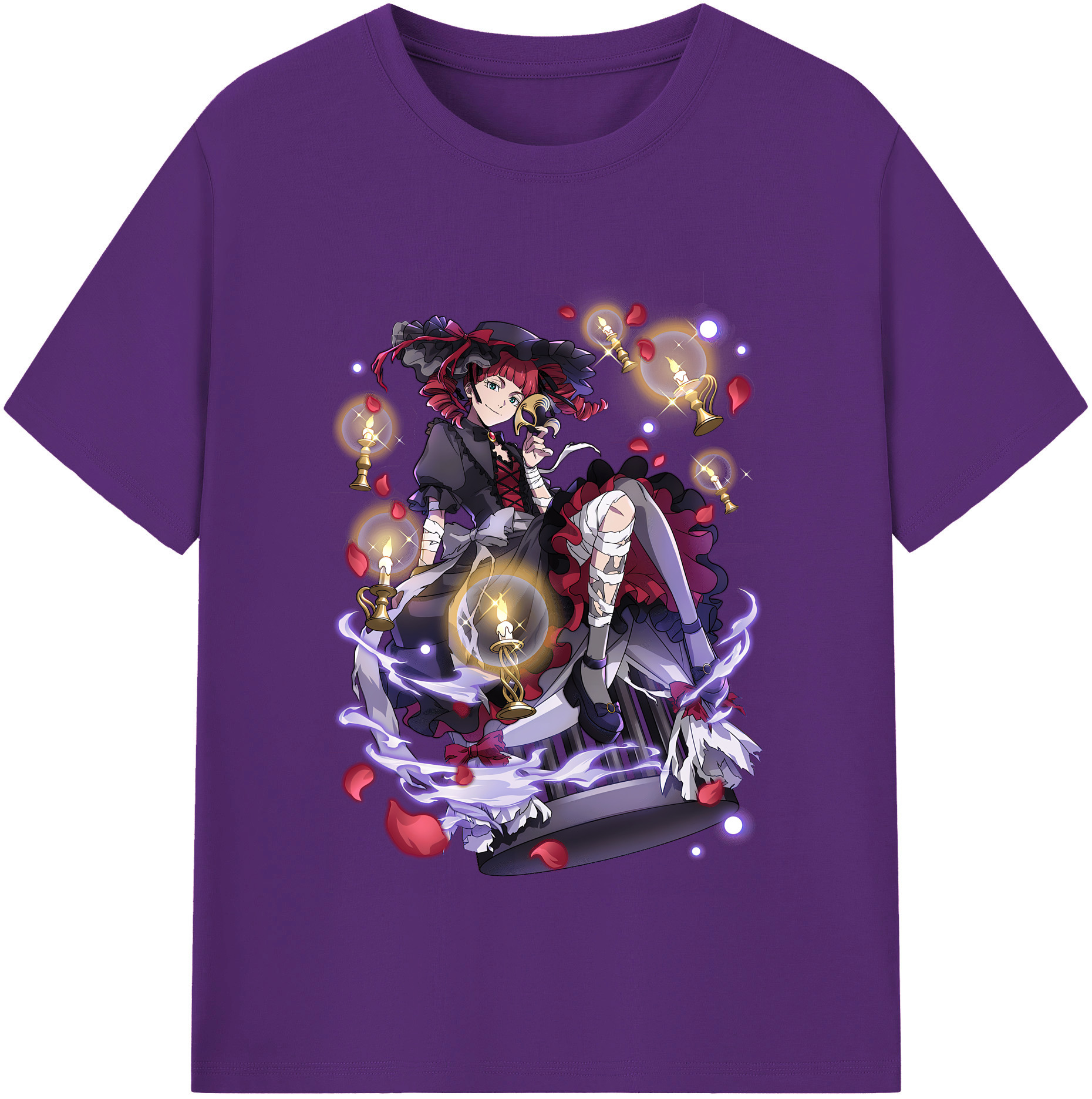 （画像用） 文豪ストレイドッグス Bungo Stray Dogs 綿100％半袖Tシャツ（フロントプリント）
