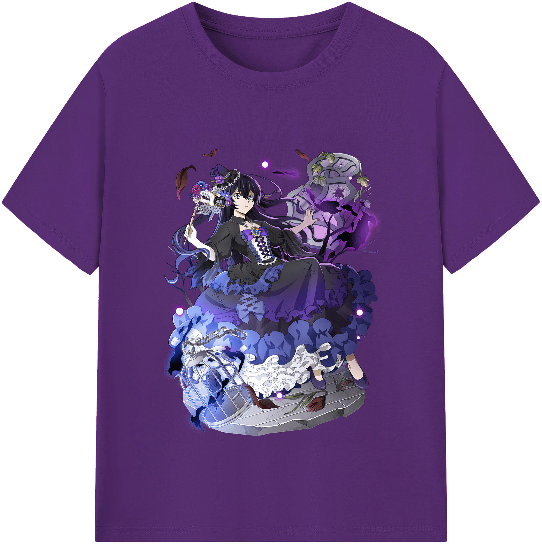 （画像用） 文豪ストレイドッグス Bungo Stray Dogs 綿100％半袖Tシャツ（フロントプリント）