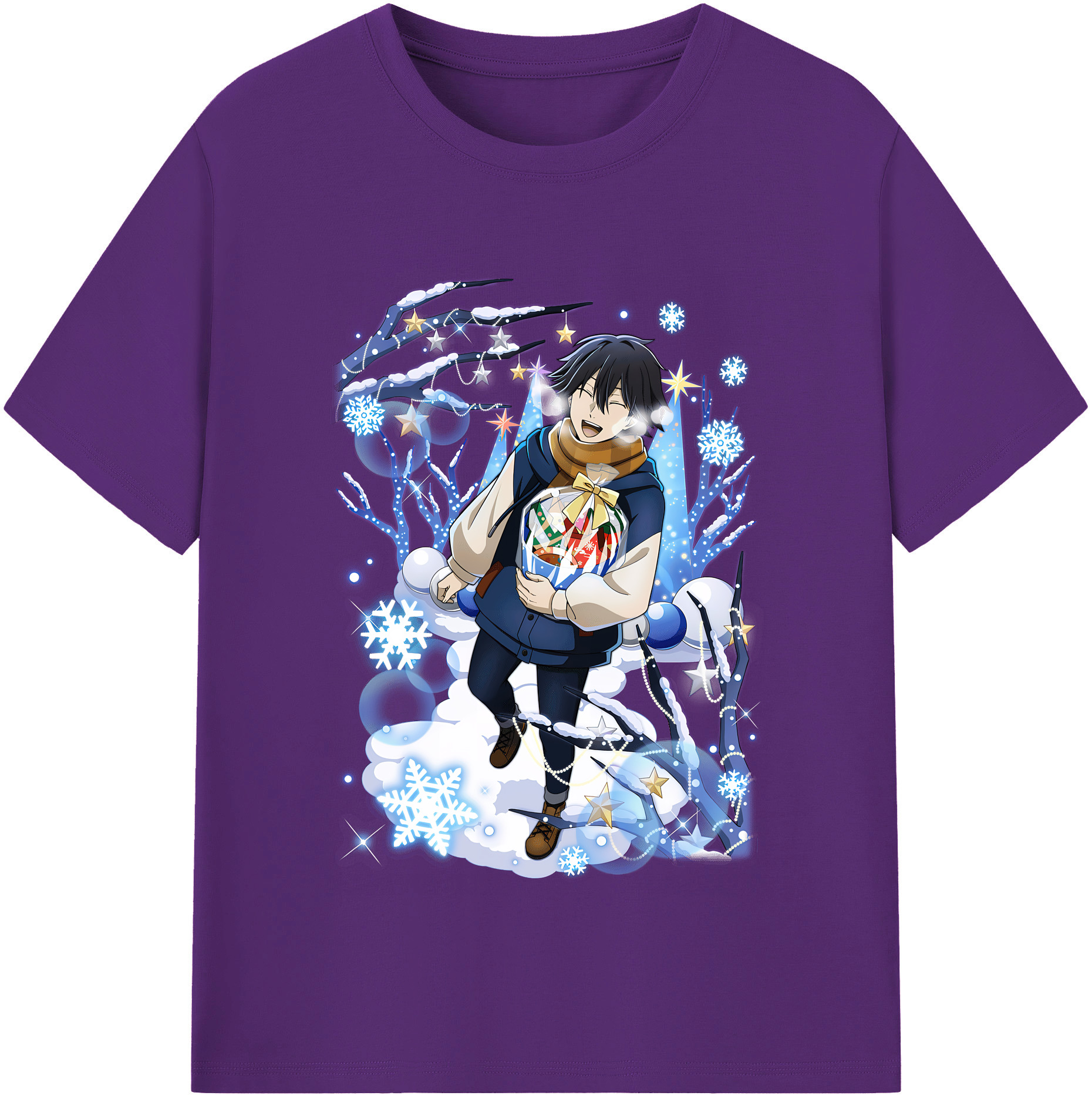 （画像用） 文豪ストレイドッグス Bungo Stray Dogs 綿100％半袖Tシャツ（フロントプリント）